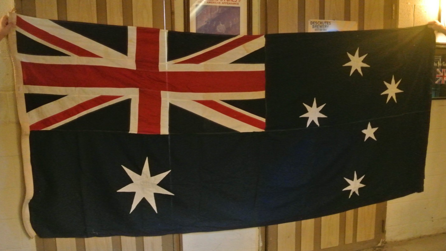 LARGE 5' X 10' Australian National Flag by Valley Forge Flag Co. Cotton Bunting