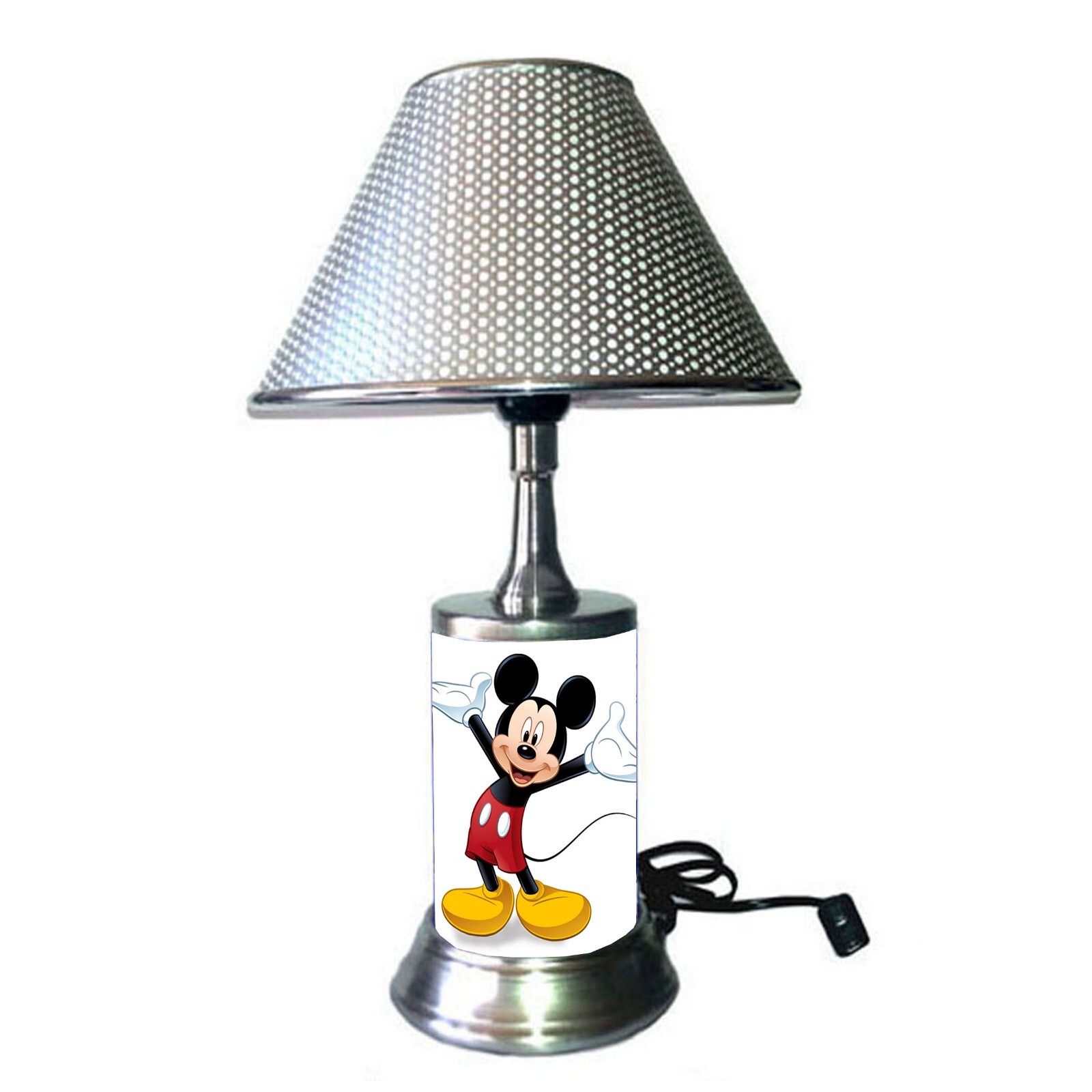 Mickey Mouse Lamp Table Lamp with Shade Desk Light Room Decor