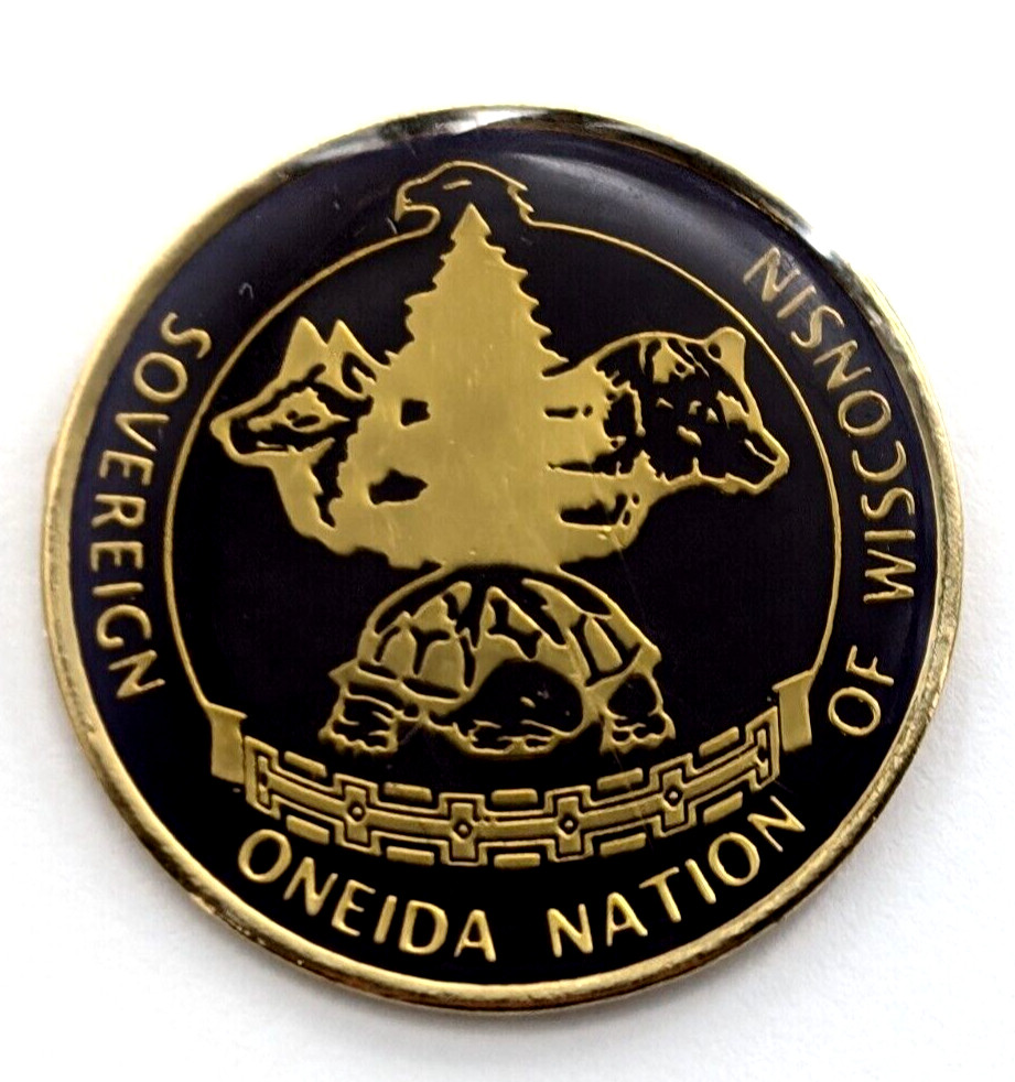 Sovereign Oneida Nation Of Wisconsin Native American Tribes Pin Souvenir