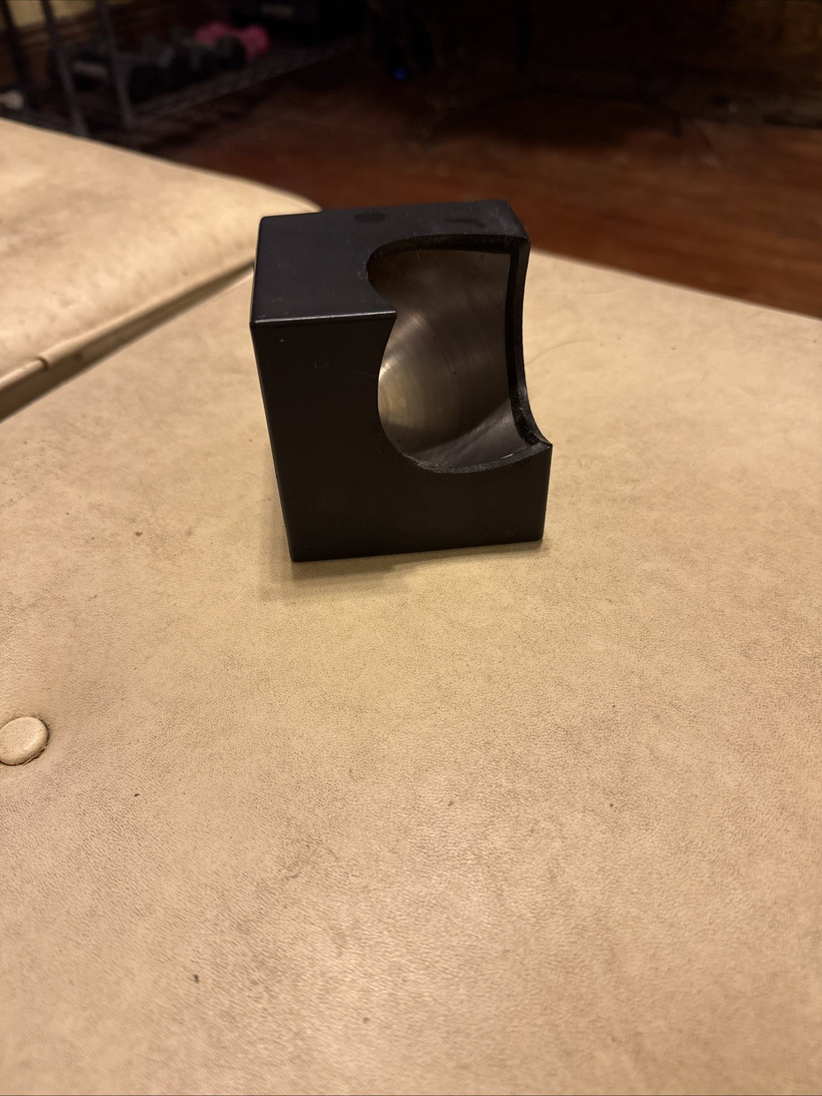 Masayuki Kurokawa Gom Postmodern Black Ashtray 1970s VTG 