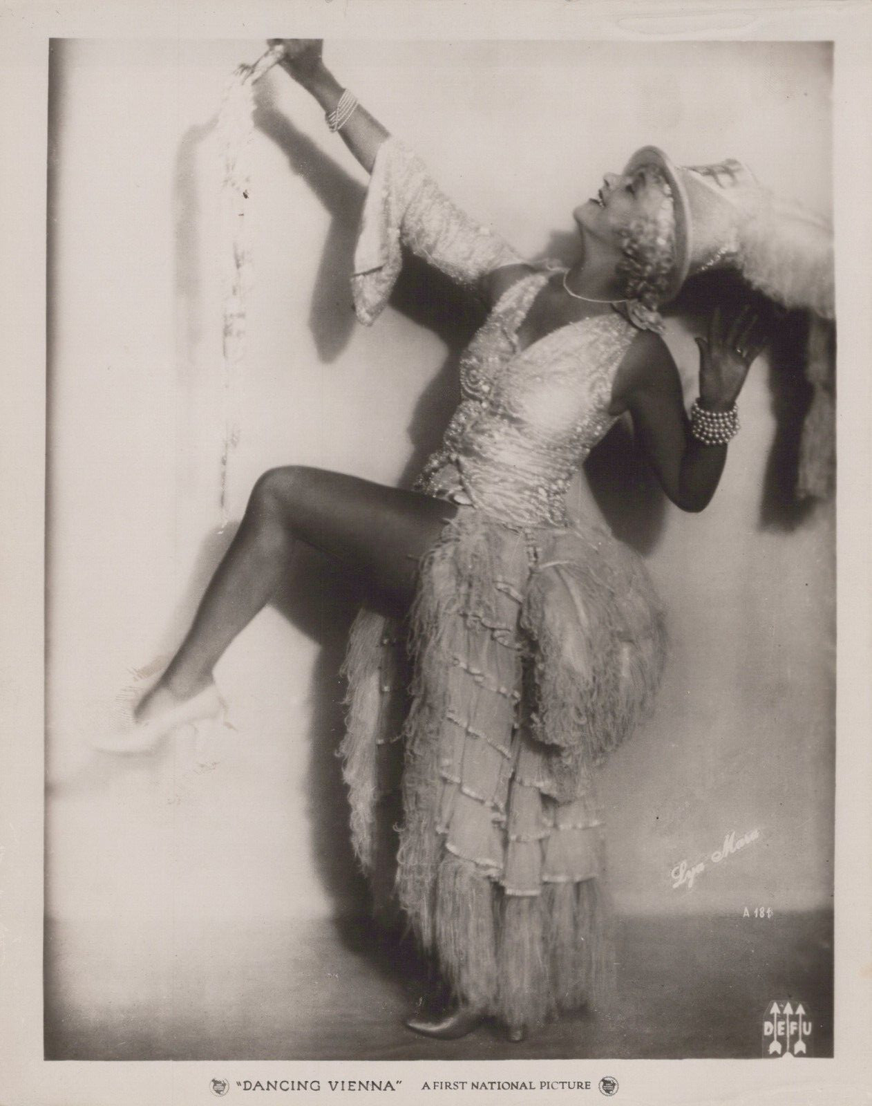 1920s HOLLYWOOD ZIEGFELD GIRL LEGGY CHESSECAKE LYA MARA PORTRAIT ORIG Photo C32
