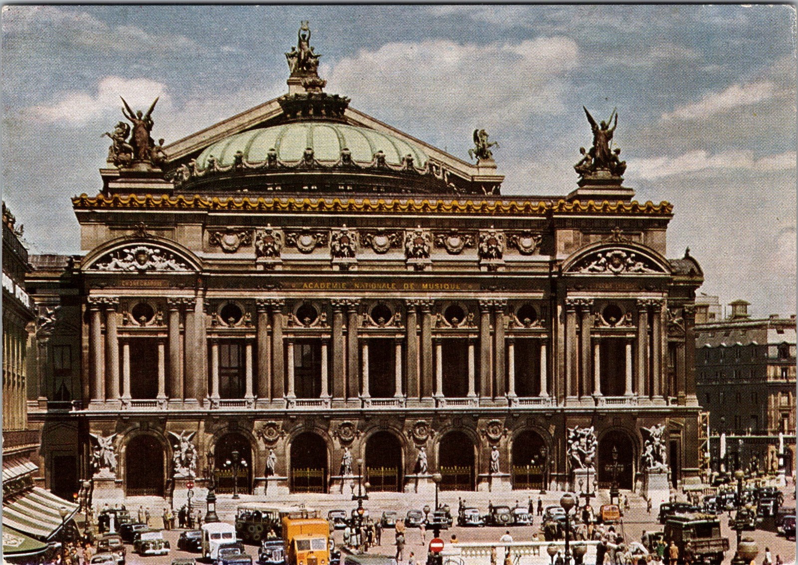 Postcard Paris France The Opera House