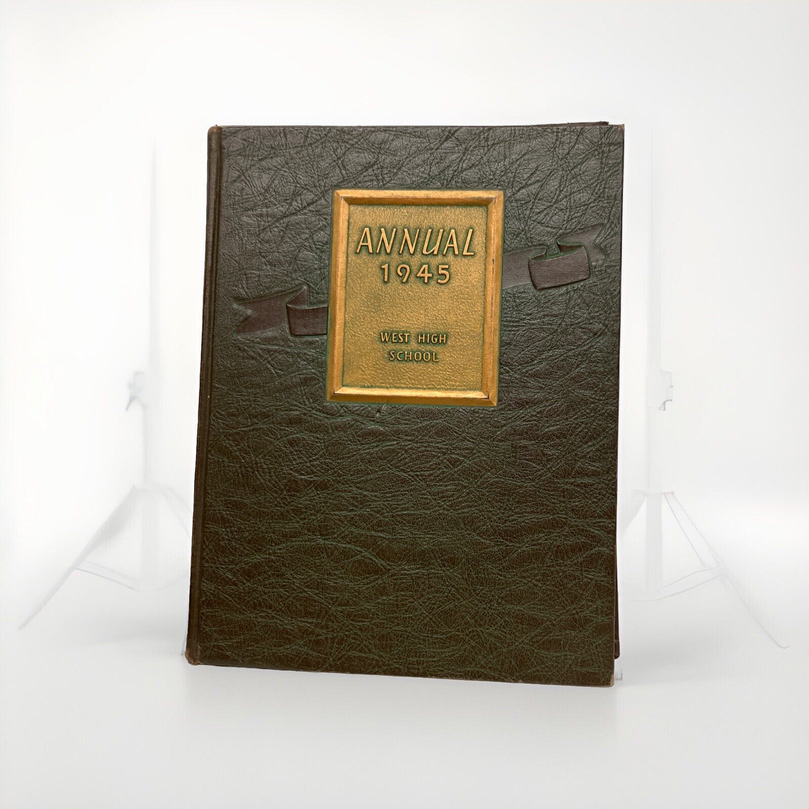1945 Rockford, IL West High School Yearbook Annual