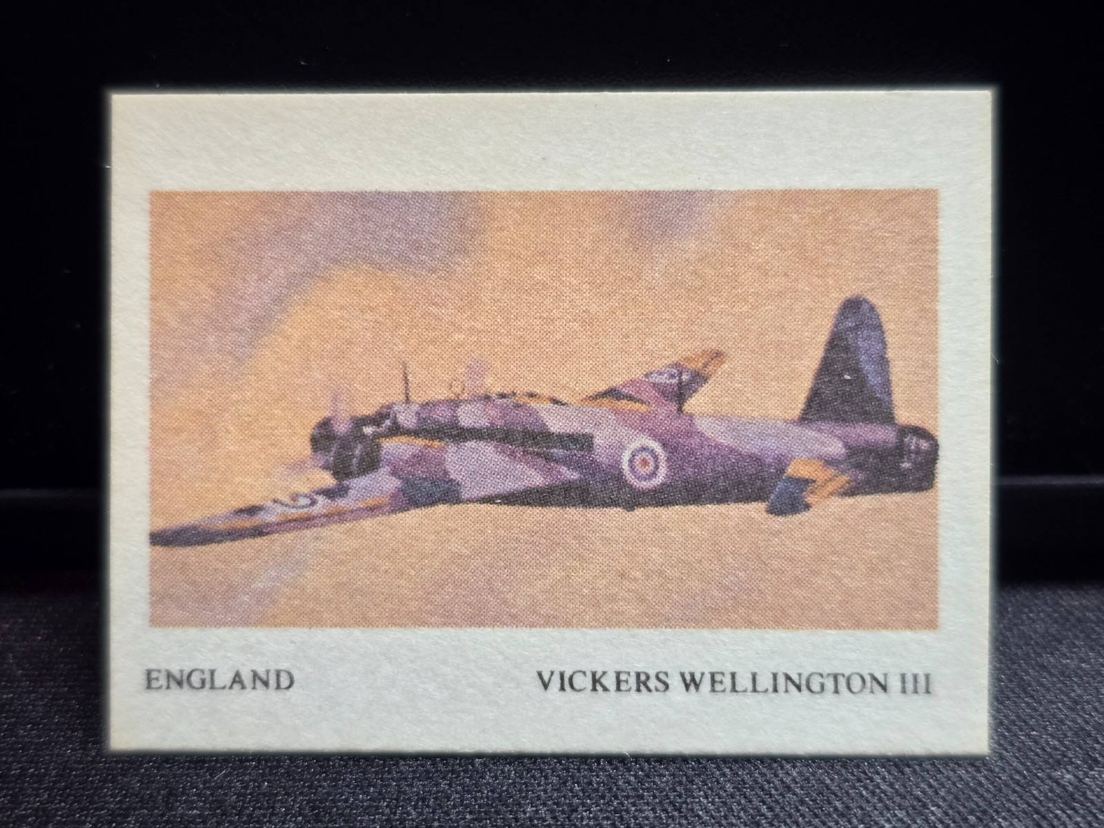 1990 Cracker Jack Card - Vickers Wellington III #11 1990 Cracker Jack Card - Vickers Wellington III #11