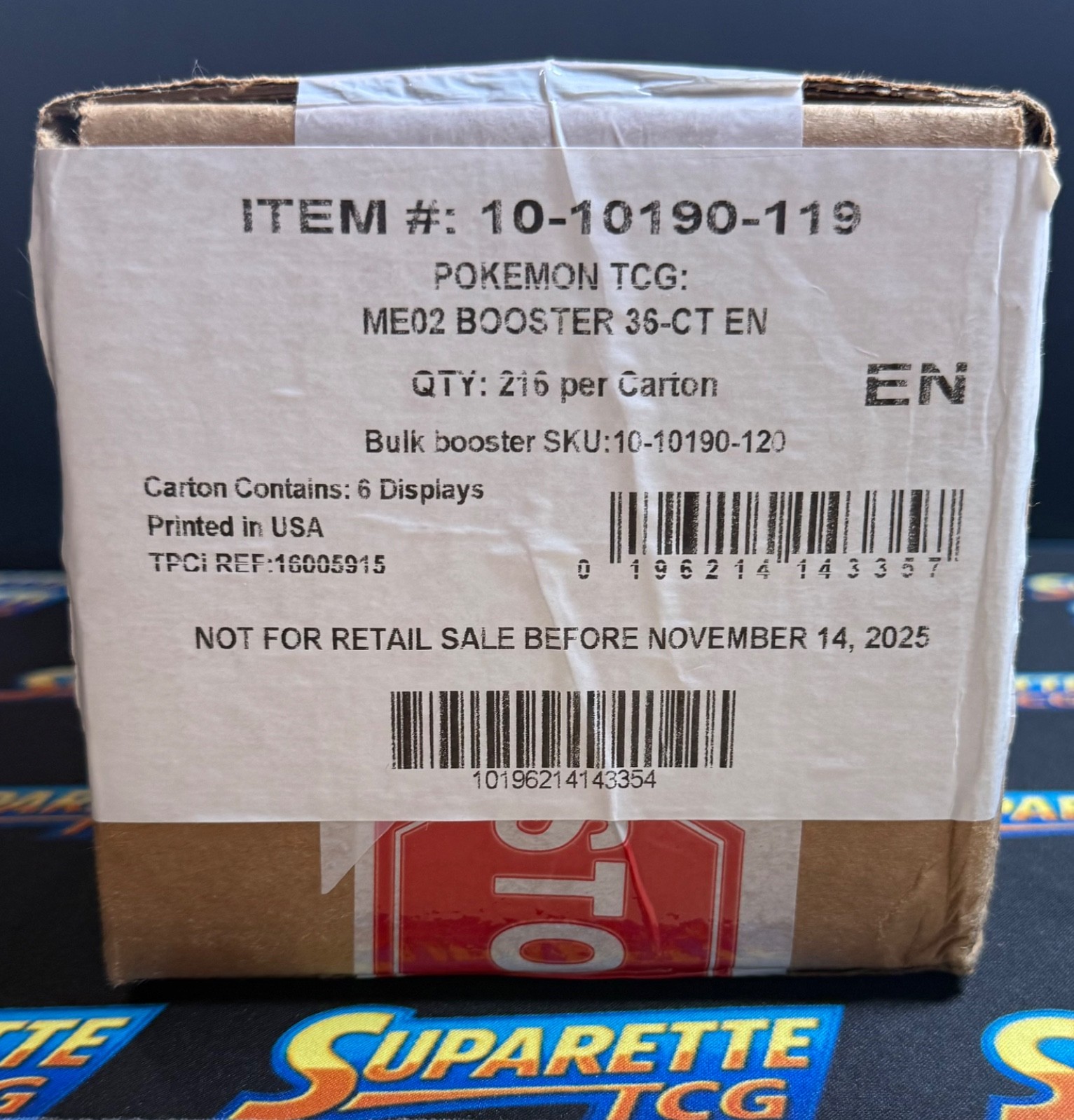 Pokemon Phantasmal Flames Booster Box Case Sealed