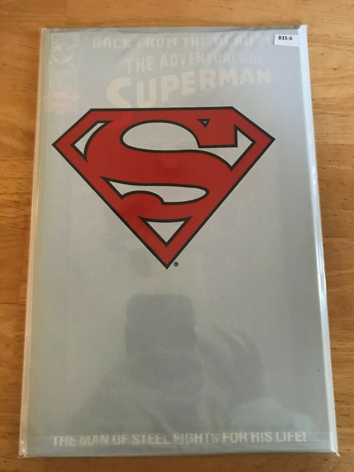 Adventures of Superman #500 Polybag Variant High Grade 9.9 MINT SEALED DC Comic Adventures of Superman #500 Polybag Variant High Grade 9.9 MINT SEALED DC Comic