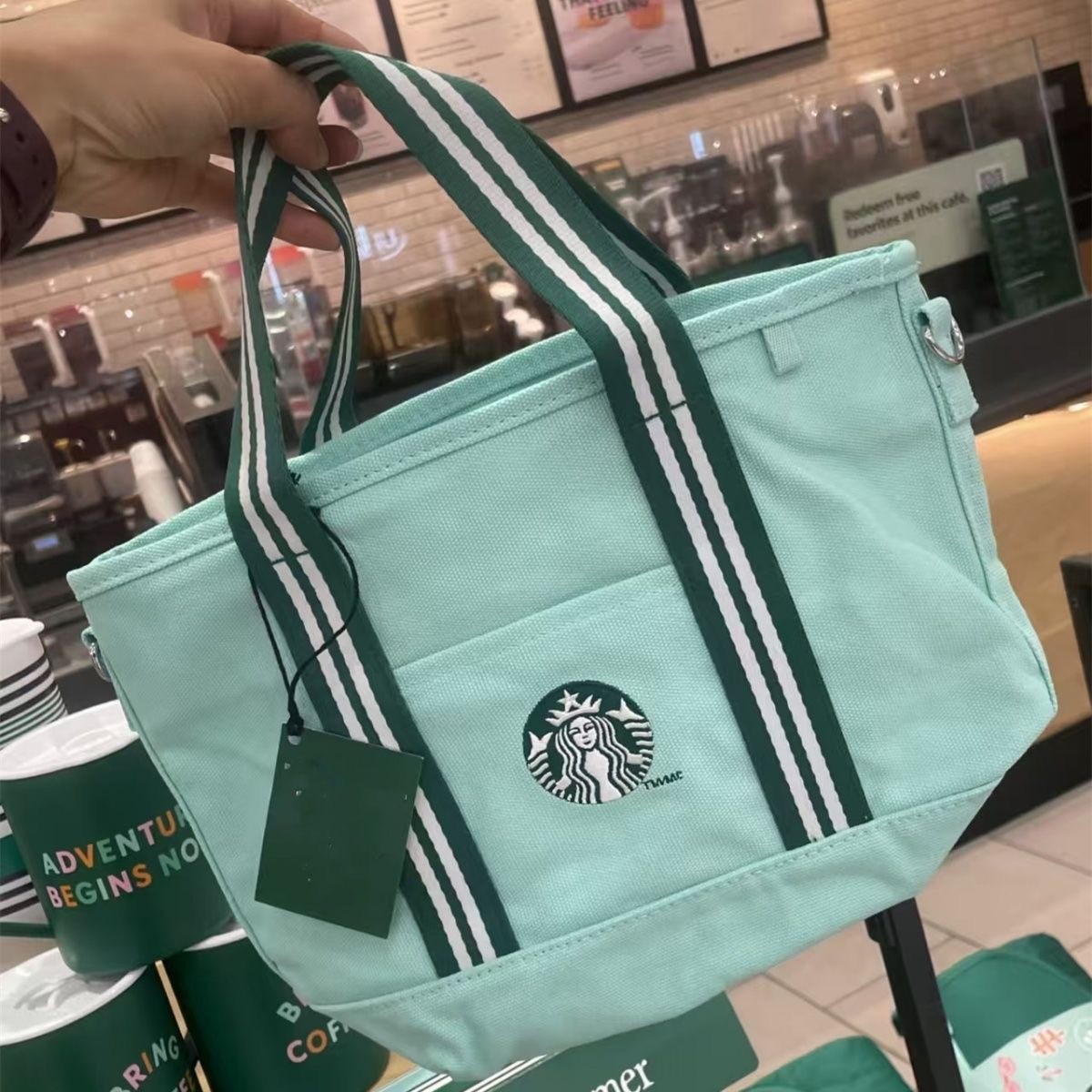 New 2026 Starbucks Road Trip Canvas Tote Bag Collection Limited Edition 