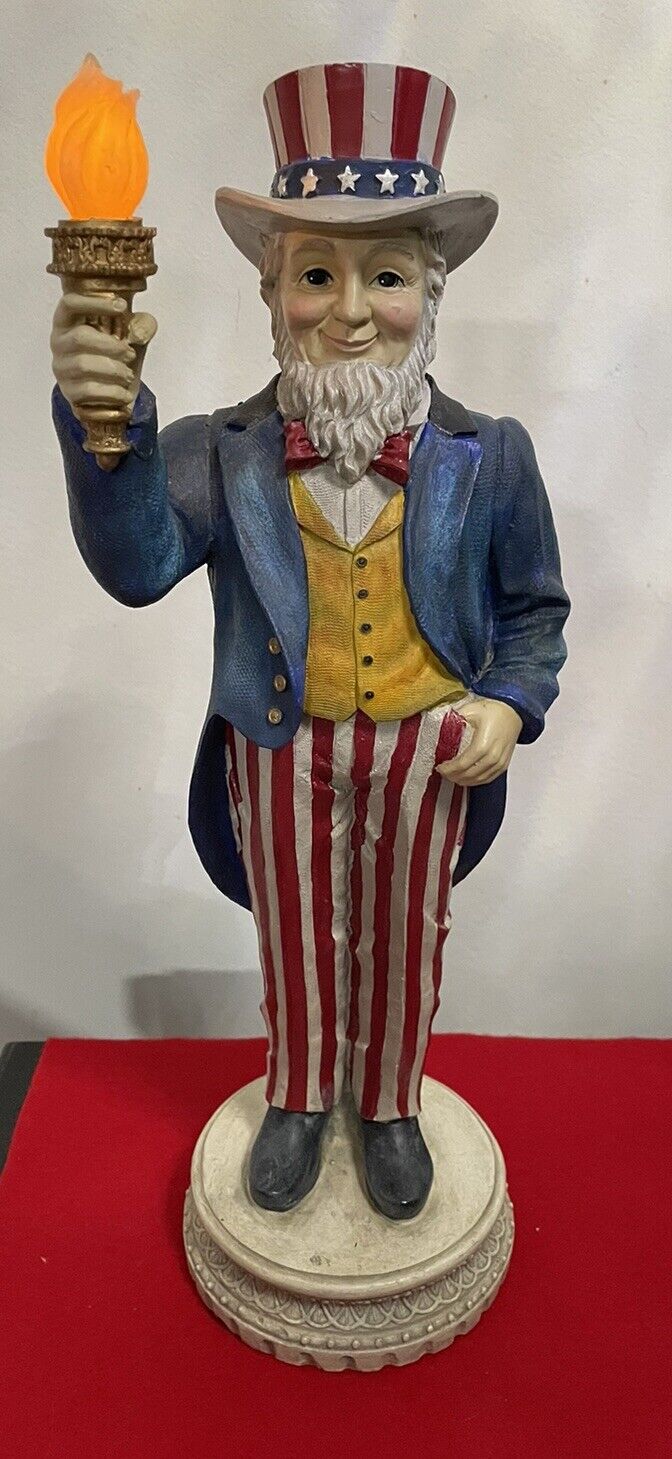 Vintage Uncle Sam Statue 16