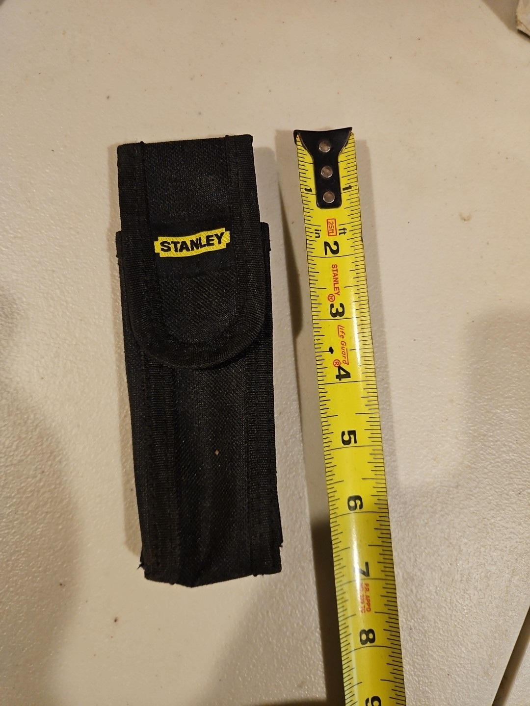 Stanley Nylon Knife / Tool Sheath, With Velco Cover And Belt Loop New Never Used