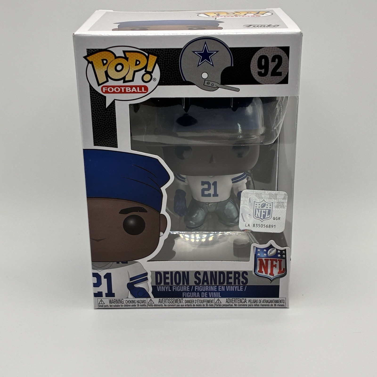 Deion Sanders (Dallas Cowboys) NFL Funko Pop Legends
