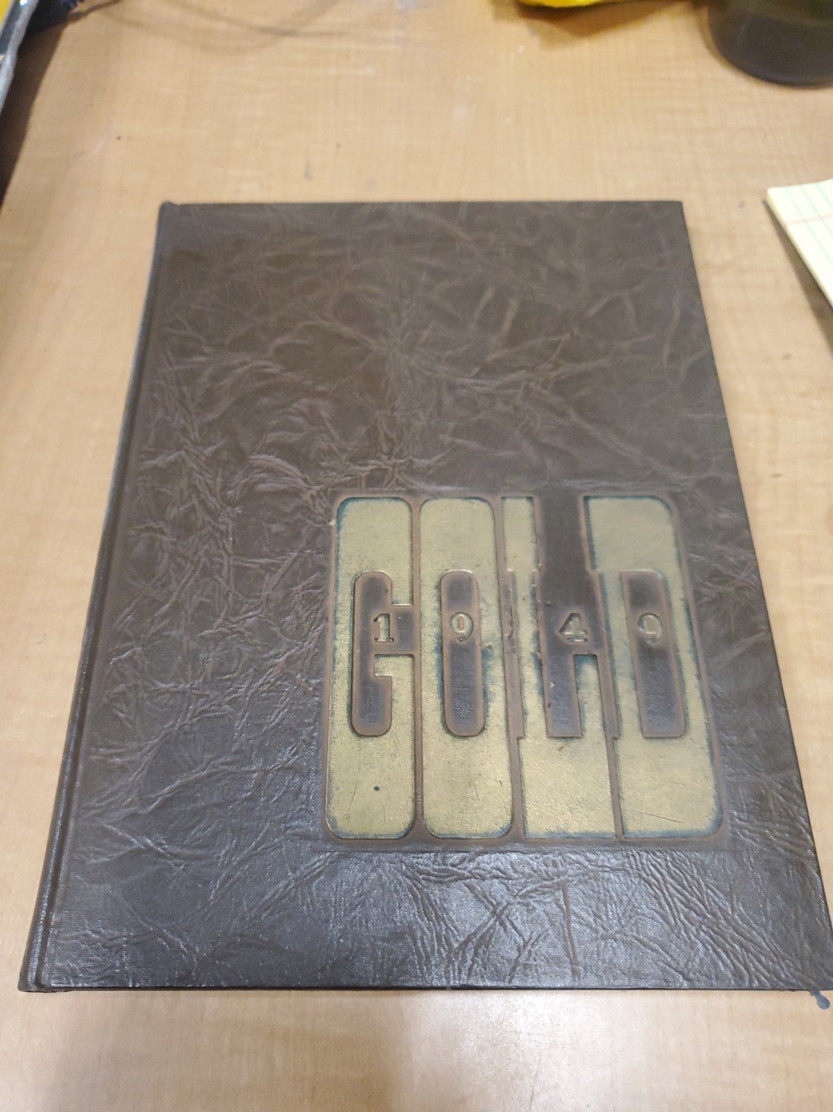 College Yearbook Beloit College Beloit Wisconsin Gold 1949