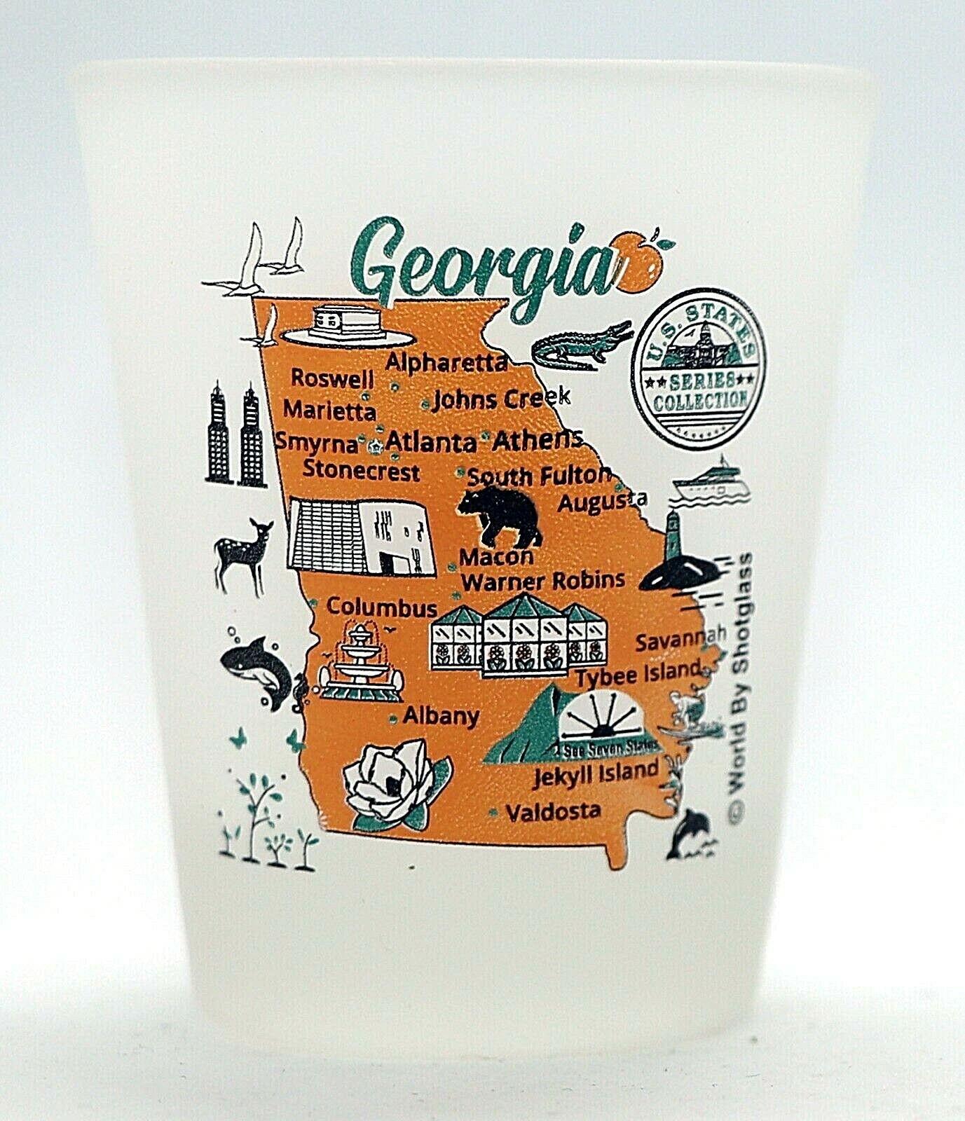 Georgia US States Series Collection Shot Glass