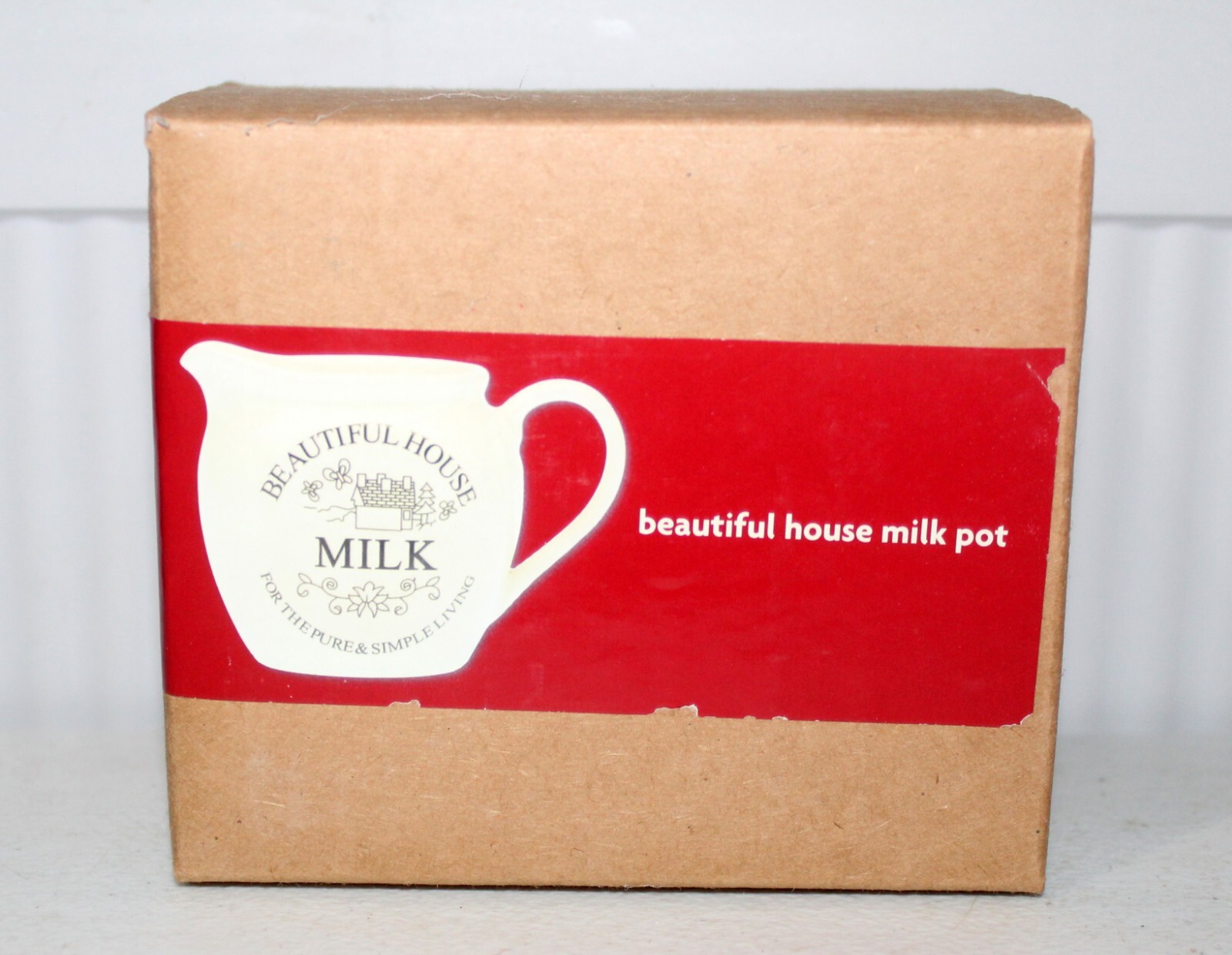 Beautiful House Milk Pot *NEW* 3.5\ Beautiful House Milk Pot *NEW* 3.5\