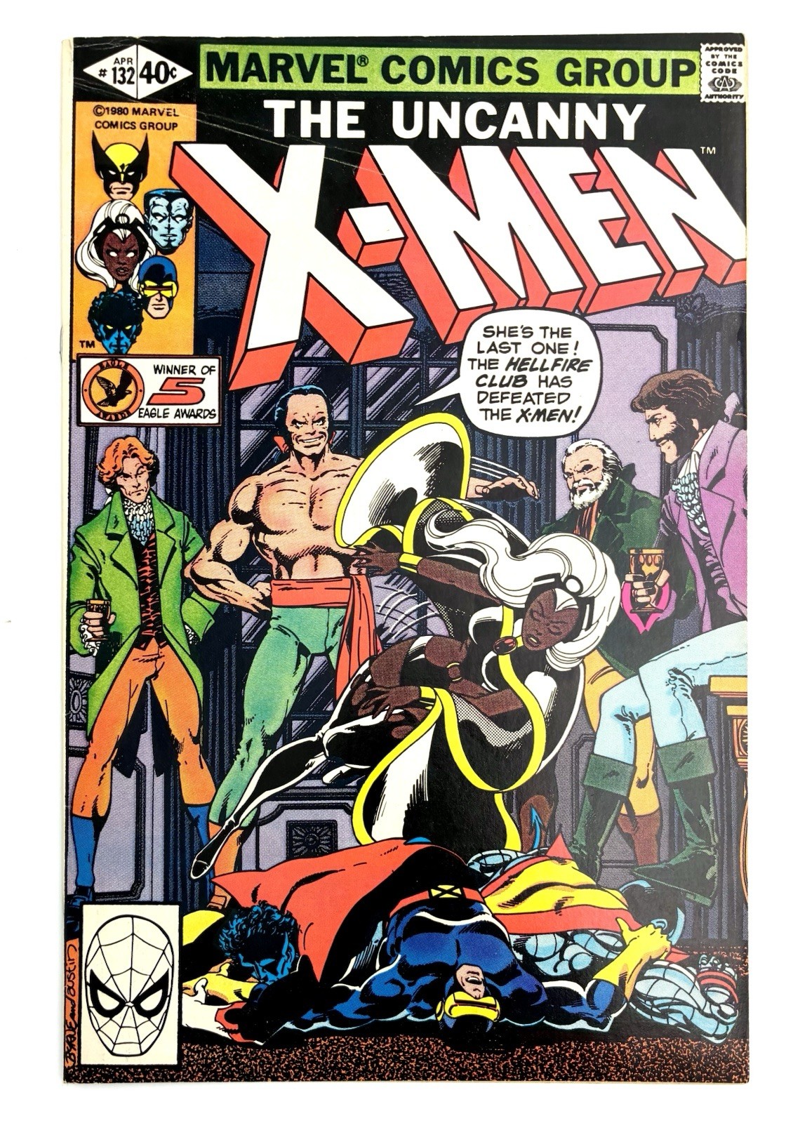 Uncanny X-MEN #132 1980 7.0 F/VF 🔑 1st Hellfire Club 1st Sebastian Shaw 1st