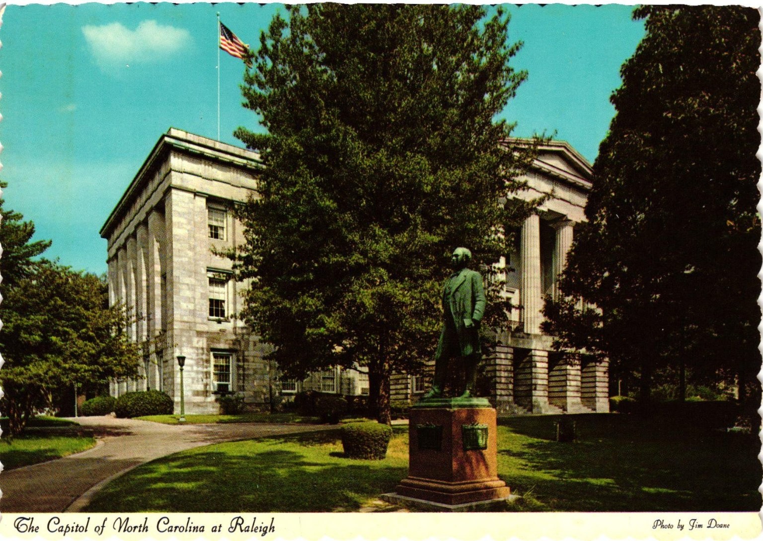 1969 The Capitol of North Carolina Raleigh NC Dexter Press Postcard Statue 1969 The Capitol of North Carolina Raleigh NC Dexter Press Postcard Statue