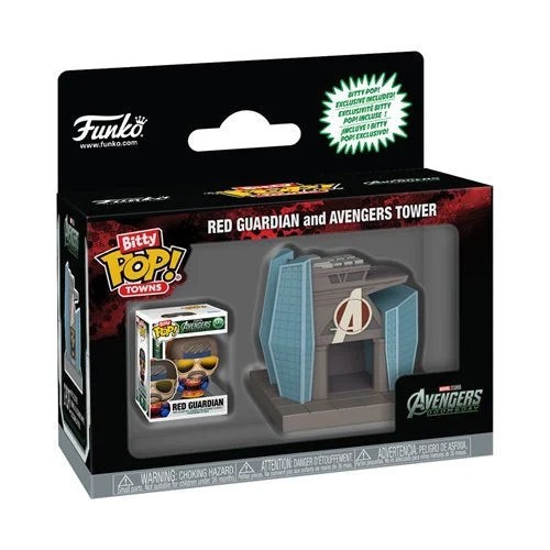 Avengers: Doomsday Red Guardian and Avengers Tower Funko Bitty Pop Town Avengers: Doomsday Red Guardian and Avengers Tower Funko Bitty Pop Town