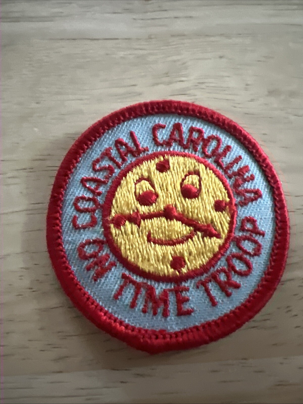 Vintage G.S-BSA Coastal Carolina on-time Troop patch Vintage G.S-BSA Coastal Carolina on-time Troop patch