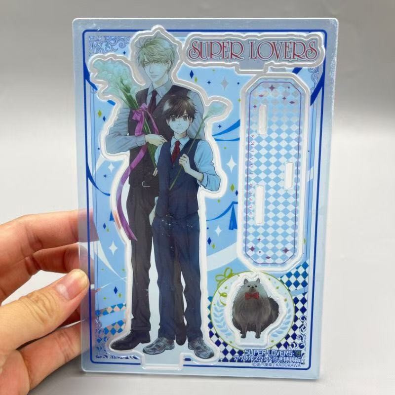 Japanese Bl Manga Super Lovers Acrylic Figure Stand Acrylic Piece Toy Gift