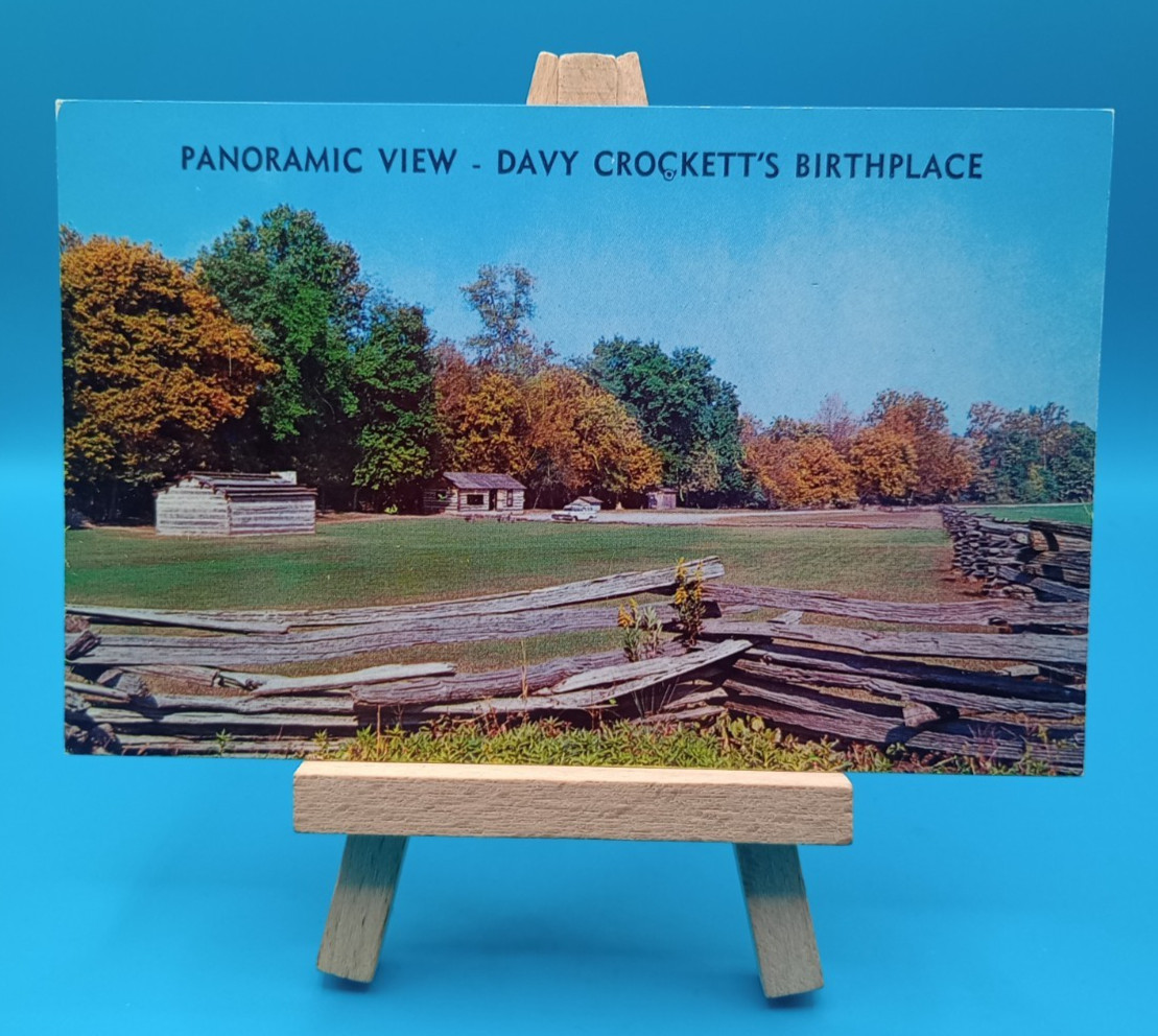 Postcard Panoramic View Davy Crockett’s Birthplace Limestone, Tennessee Unposted