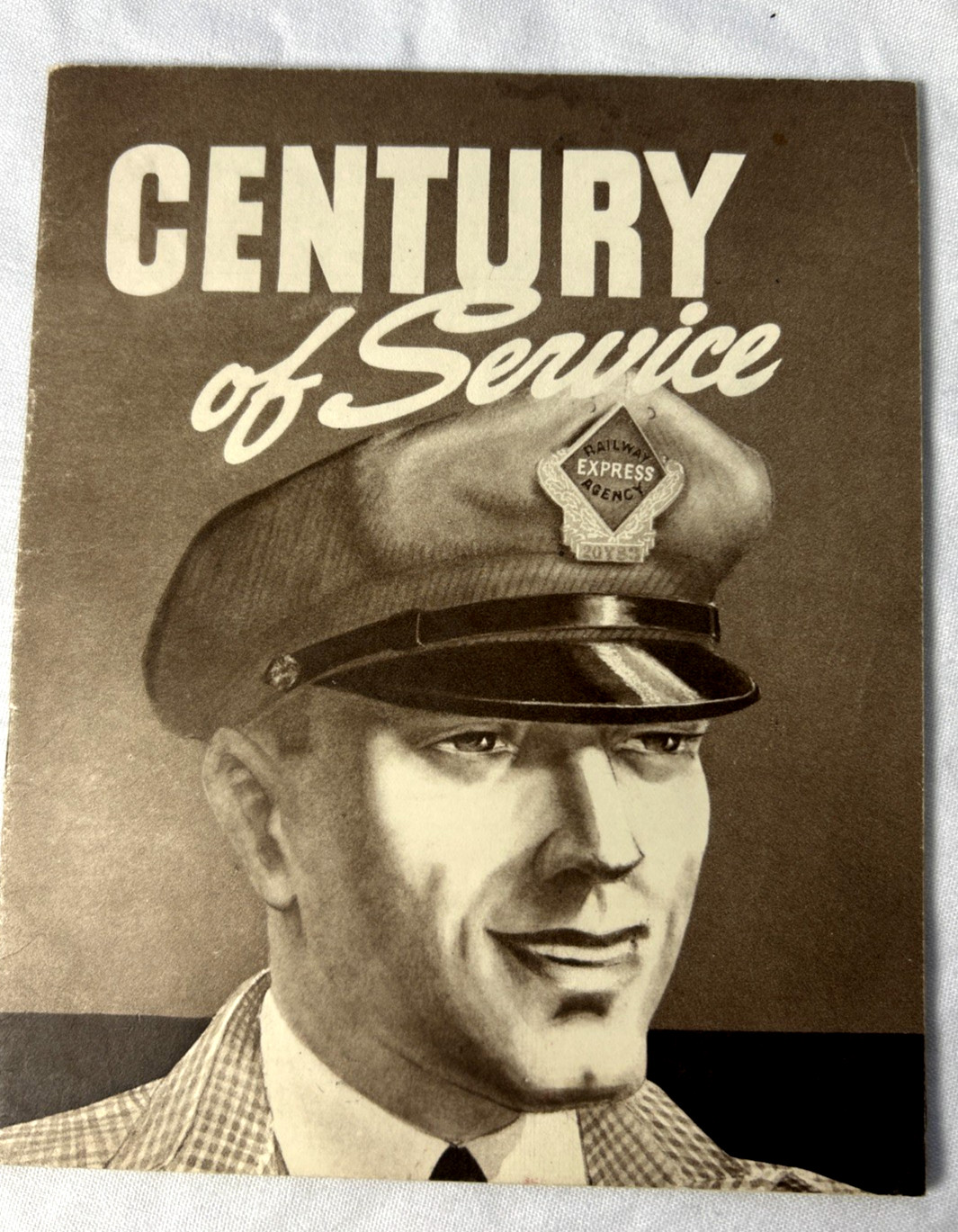 Vintage 1939 Railway Express Agency Railroad Train Booklet Century of Service Vintage 1939 Railway Express Agency Railroad Train Booklet Century of Service