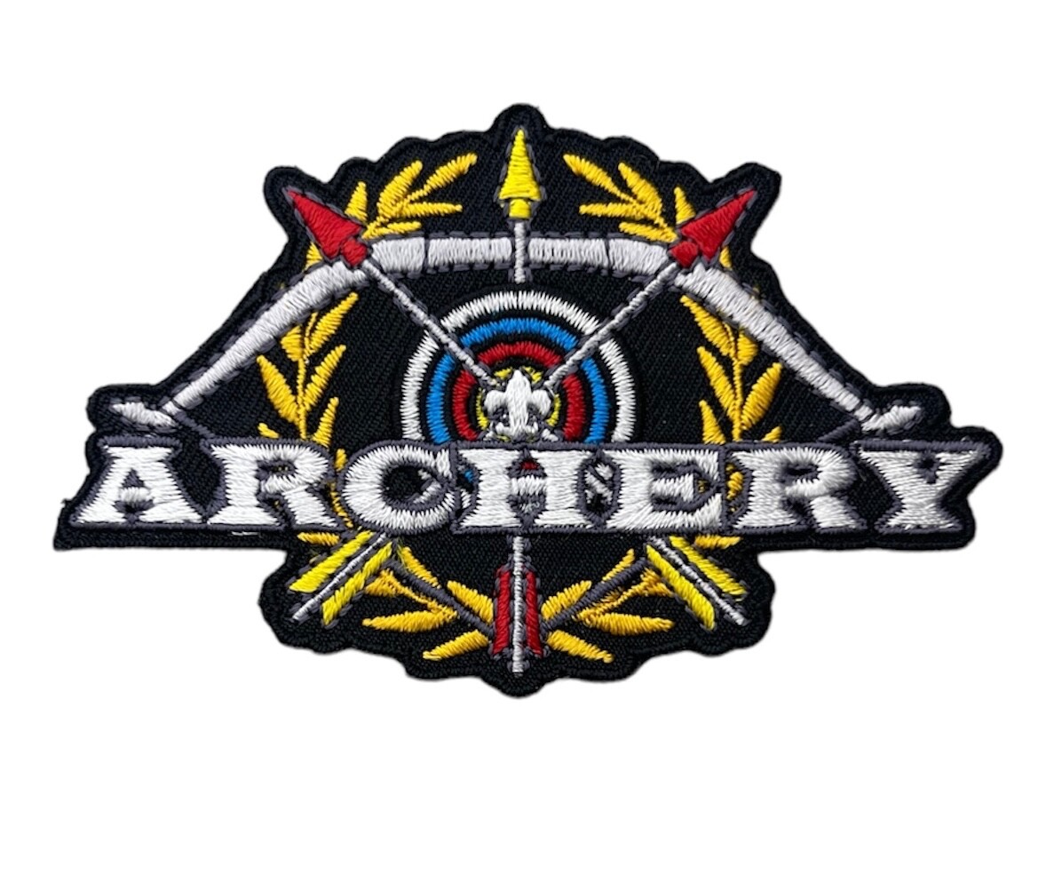 BSA Licensed Boy Scout Archery 3.5 Inch Patch AVAB0222 F8D1II