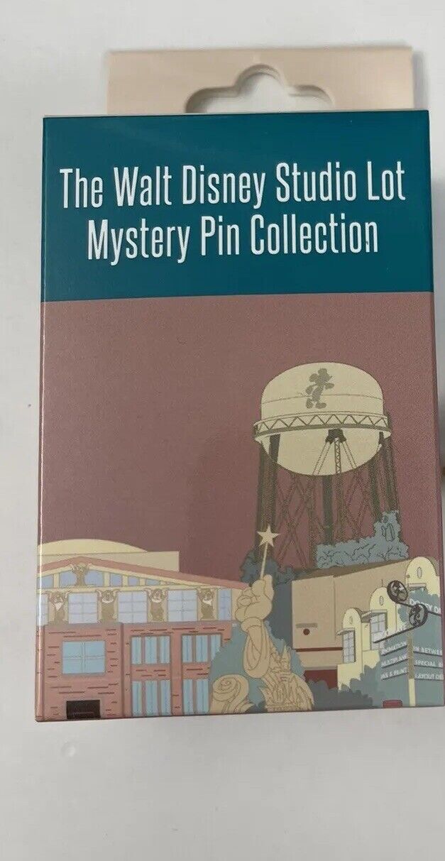 Disney DEC Employee Center Studio Lot 2024, Mystery Collection,  Sealed, 2 Pins