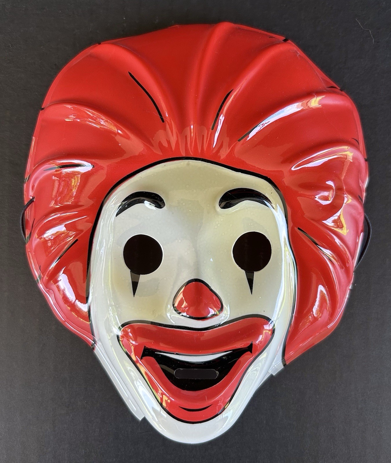 Vintage McDonald\'s Ronald McDonald Child\'s Plastic Face Mask 1980\'s