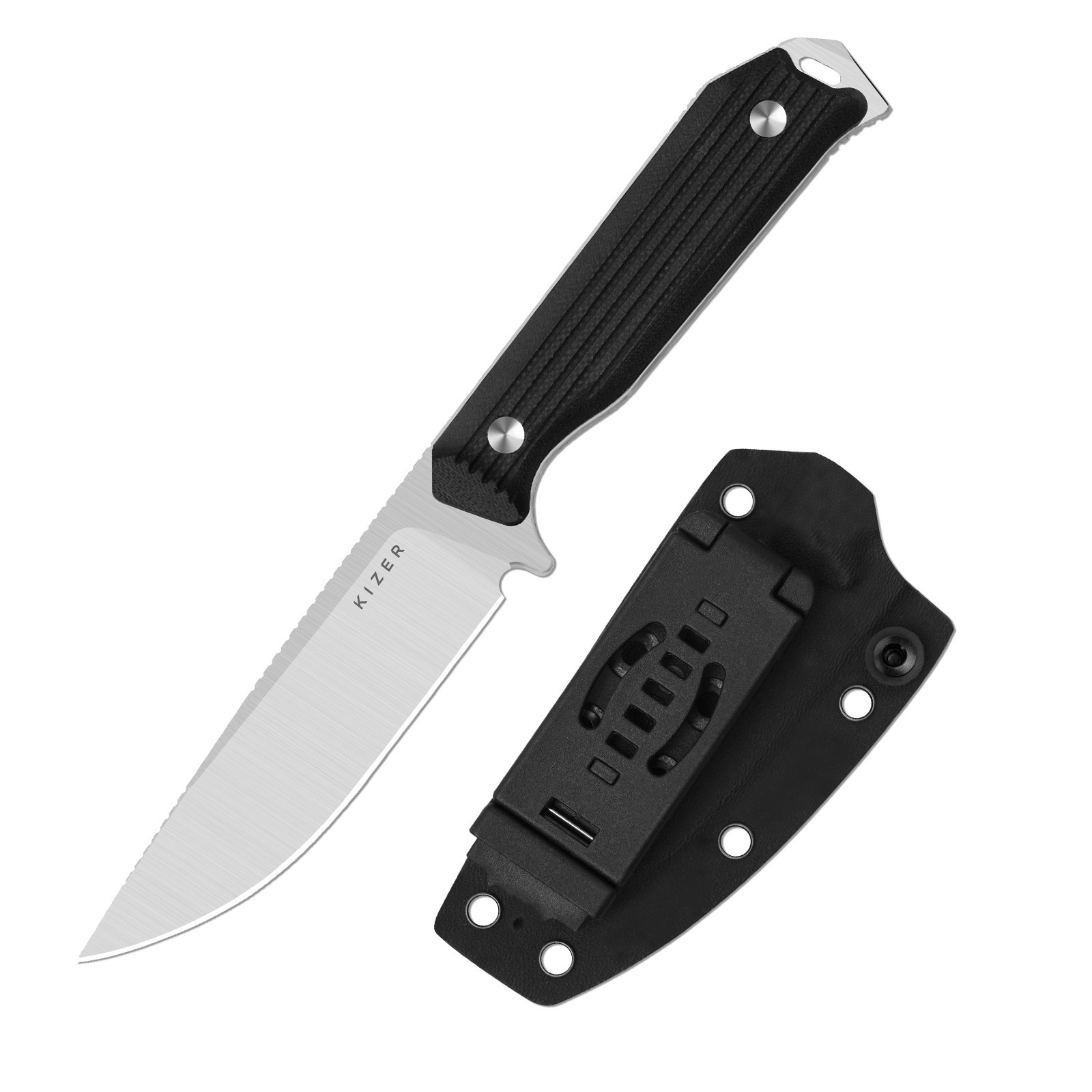 Kizer Begleiter Fix Fixed Knife AEB-L Blade G10 Handle With Sheath 1045MD2