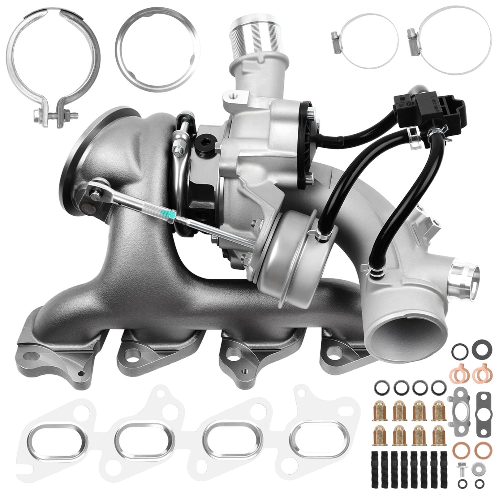 667-203 1.4L Turbocharger with Complete Gaskets & Repair kits for 2013-2021 B... 667-203 1.4L Turbocharger with Complete Gaskets & Repair kits for 2013-2021 B...