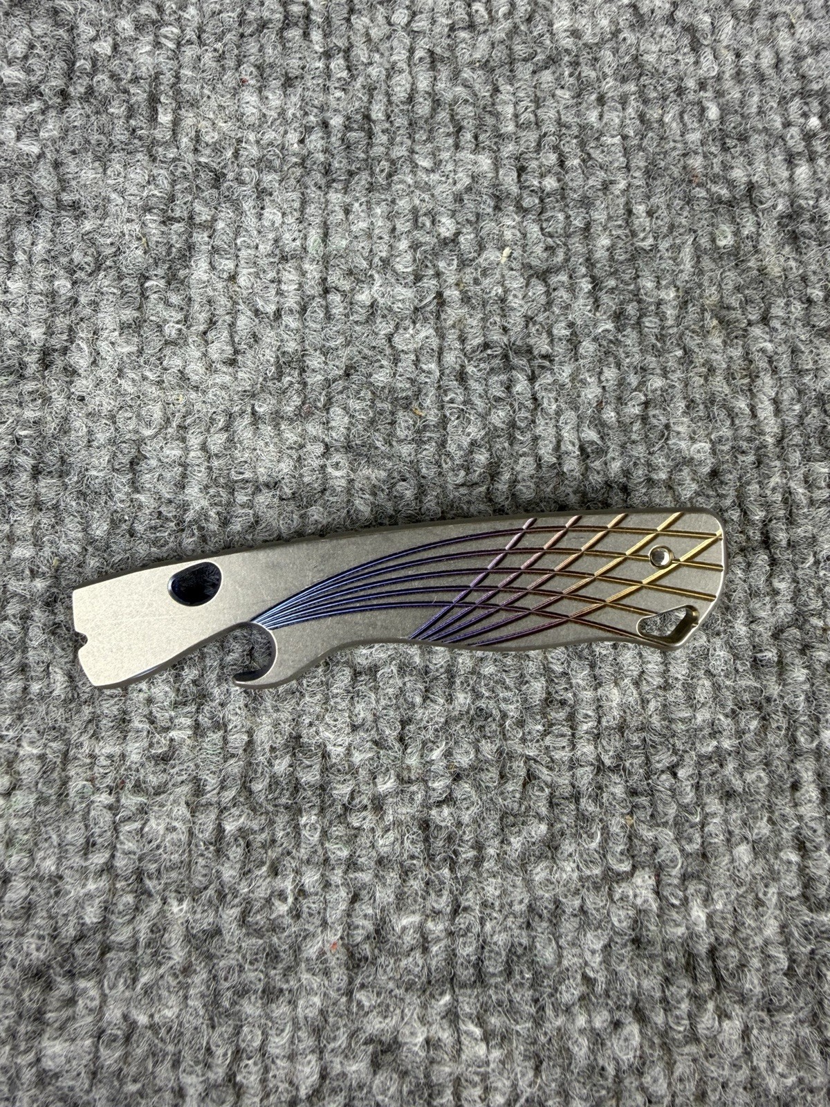 Lynch Northwest All Access Pass titanium pocket Pry Bar V1.9 No Box Or Papers