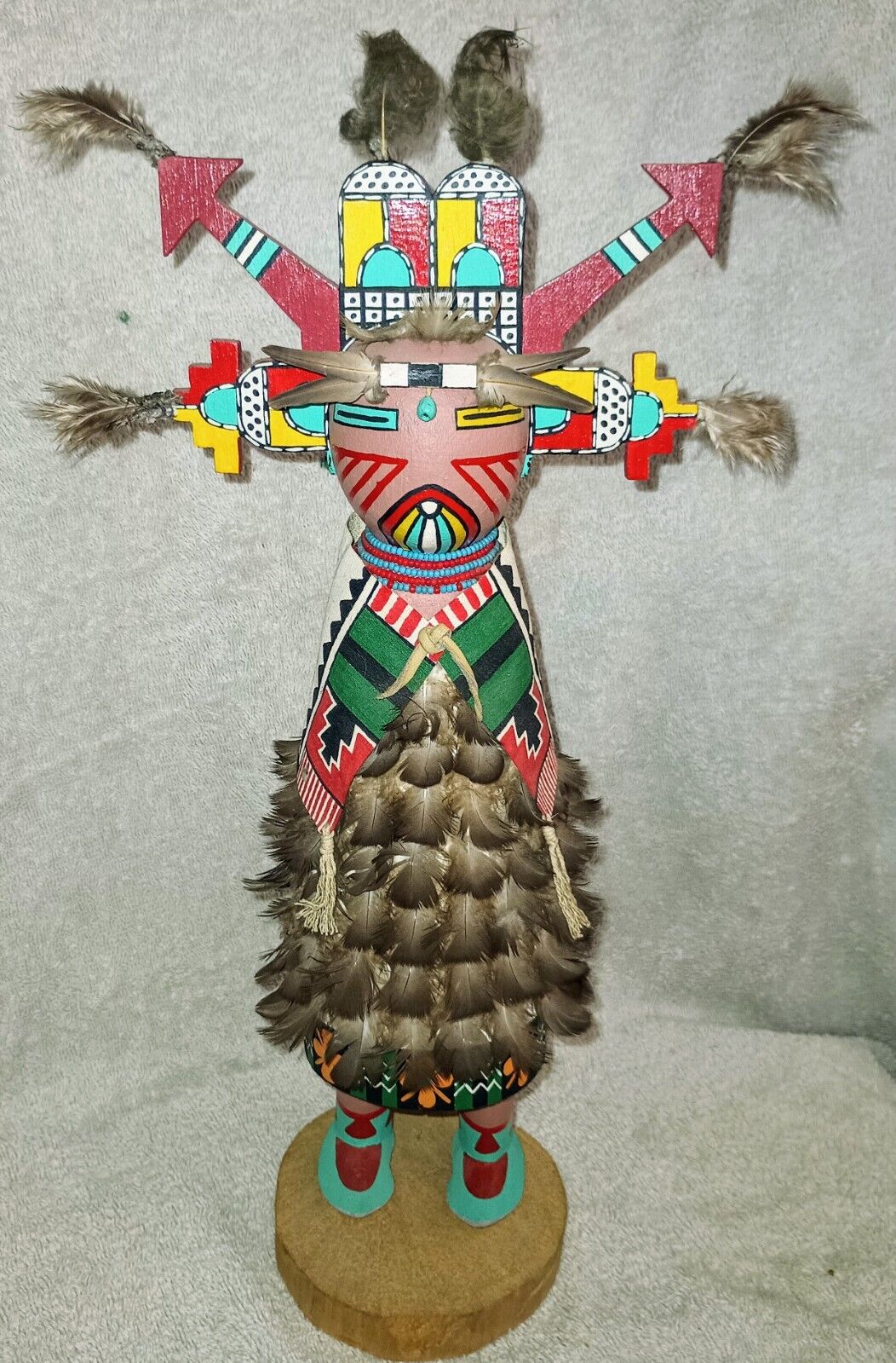 Wonderful Hopi Salako Taka Kachina Patrick Tootsie 