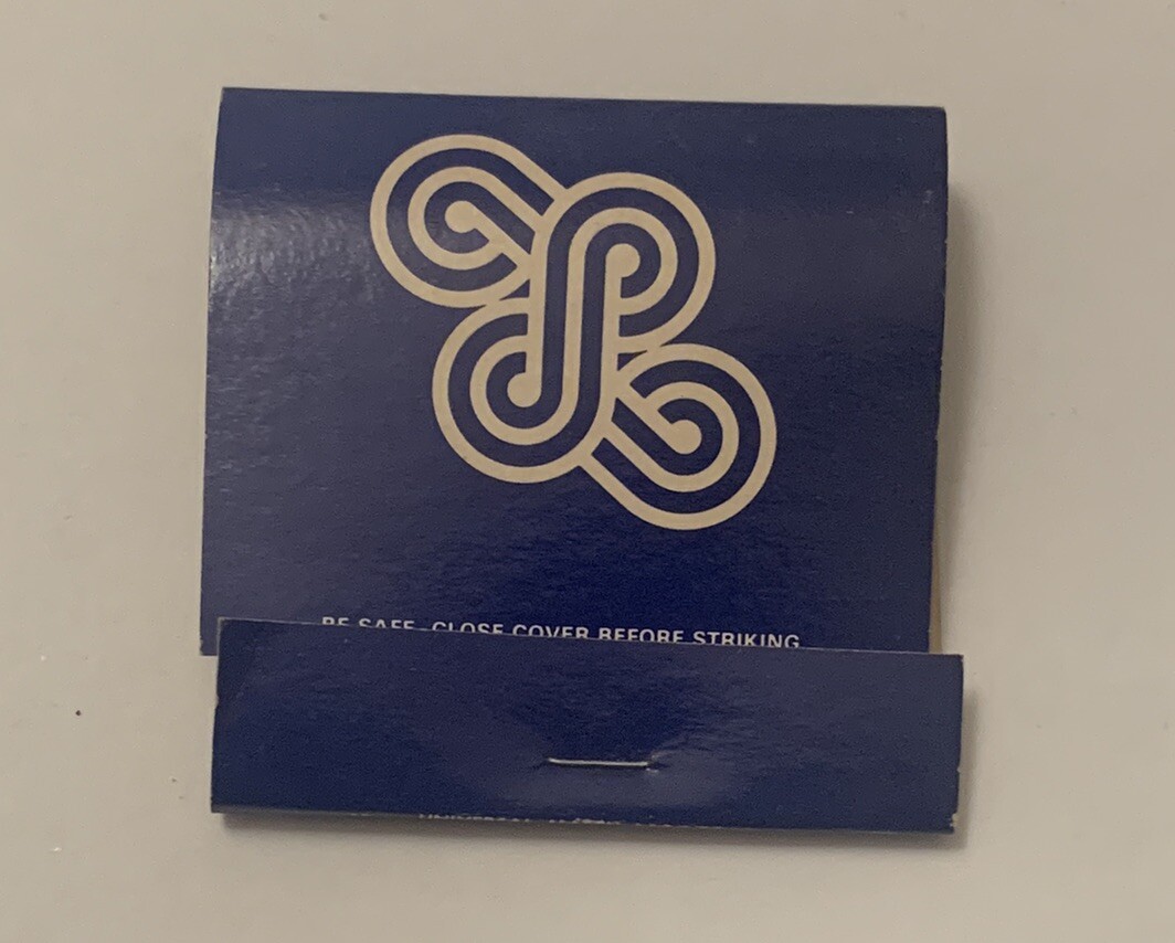 Vintage Landmark Hotel Resort Casino Matchbook Full Unstruck Ad Souvenir Matches
