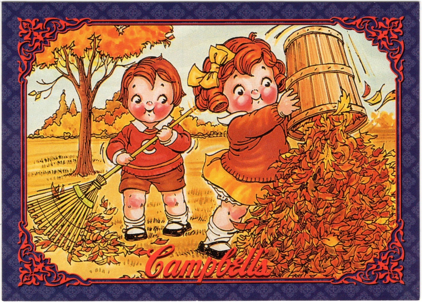 Campbell\'s Collection #46 1987 Campbell Kids Single Card 1995 Collect-A-Card