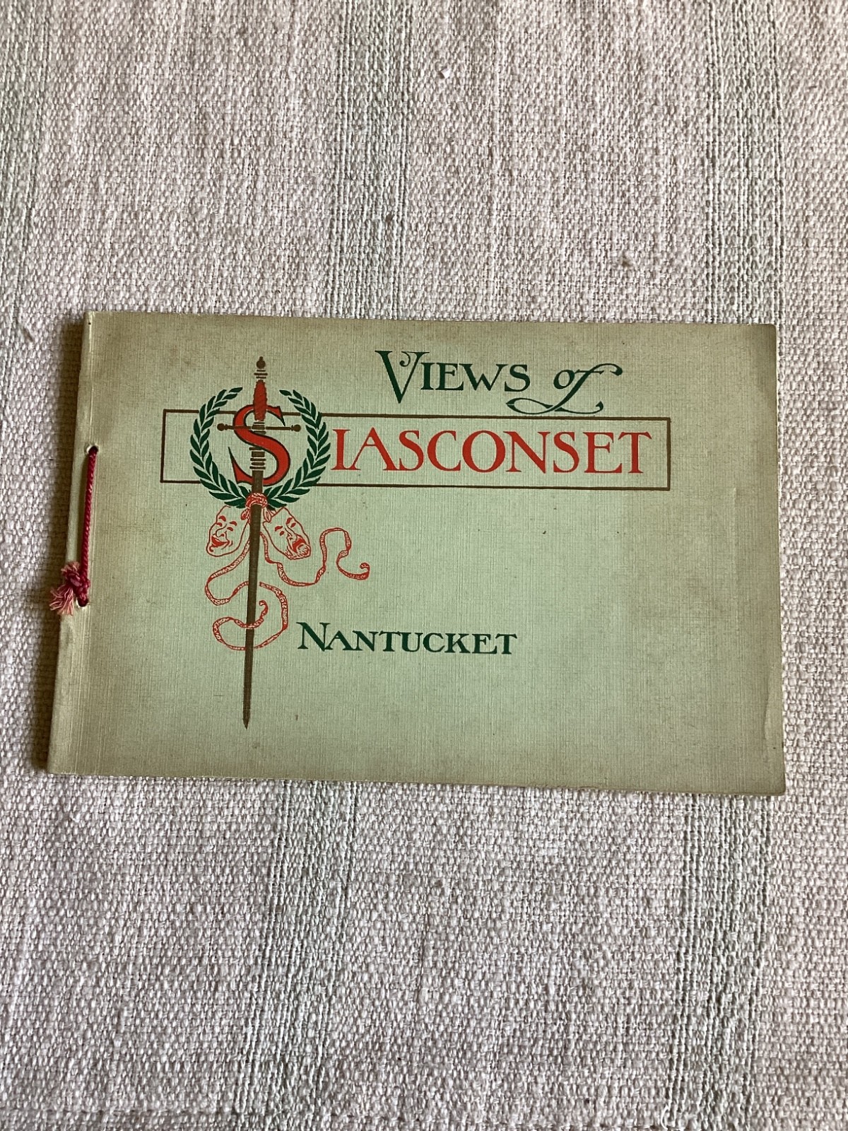 1904 Nantucket “Views of Siasconset” Sconset Viewbook Photos Actors Colony Book
