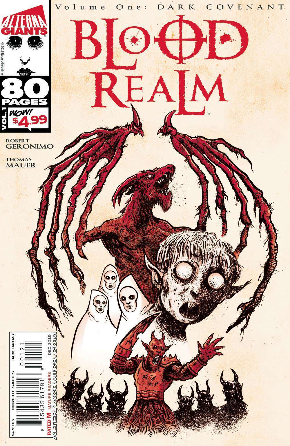 Alterna Giants: Blood Realm #1 VF; Alterna | 80 Pages Dark Covenant - we combine