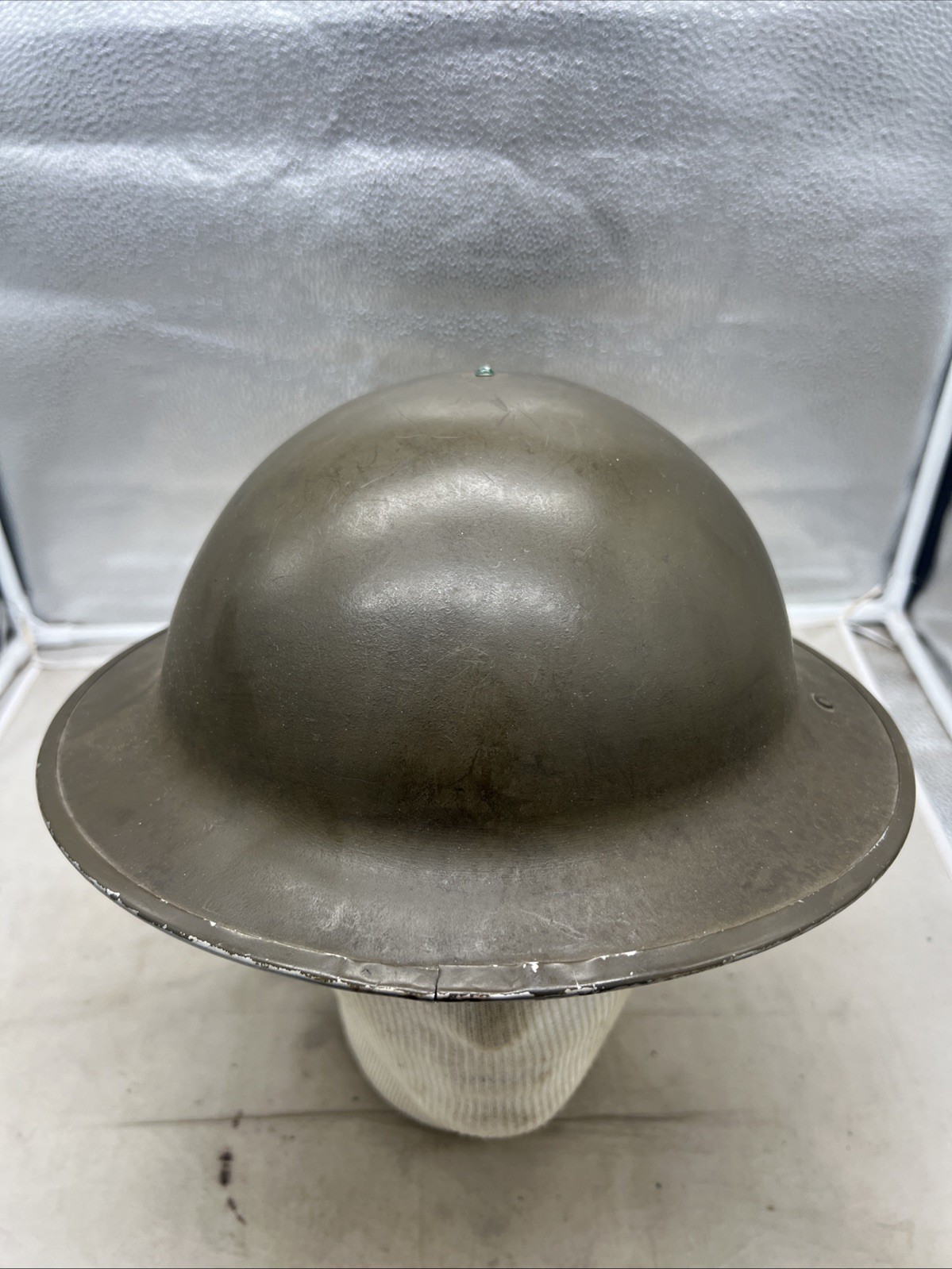 WW2 British / Canadian Helmet With Liner 1941 Dated (KK180