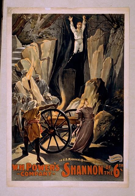 Photo:Buffalo NY 1896 W.H. Power\'s Company Shannon of the 6th Drama Poster