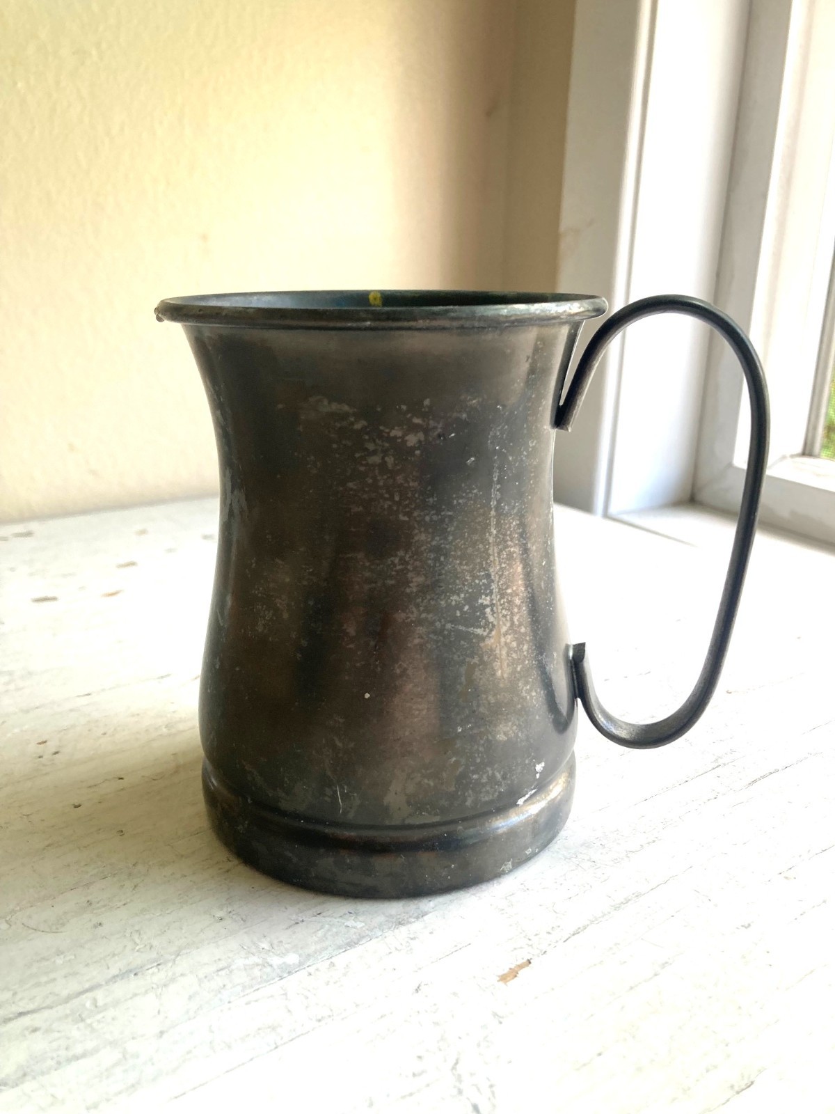 Vintage Tagus Metal Tankard Stein Beer Mug Portugal SCA Pirate Castlecore Prop