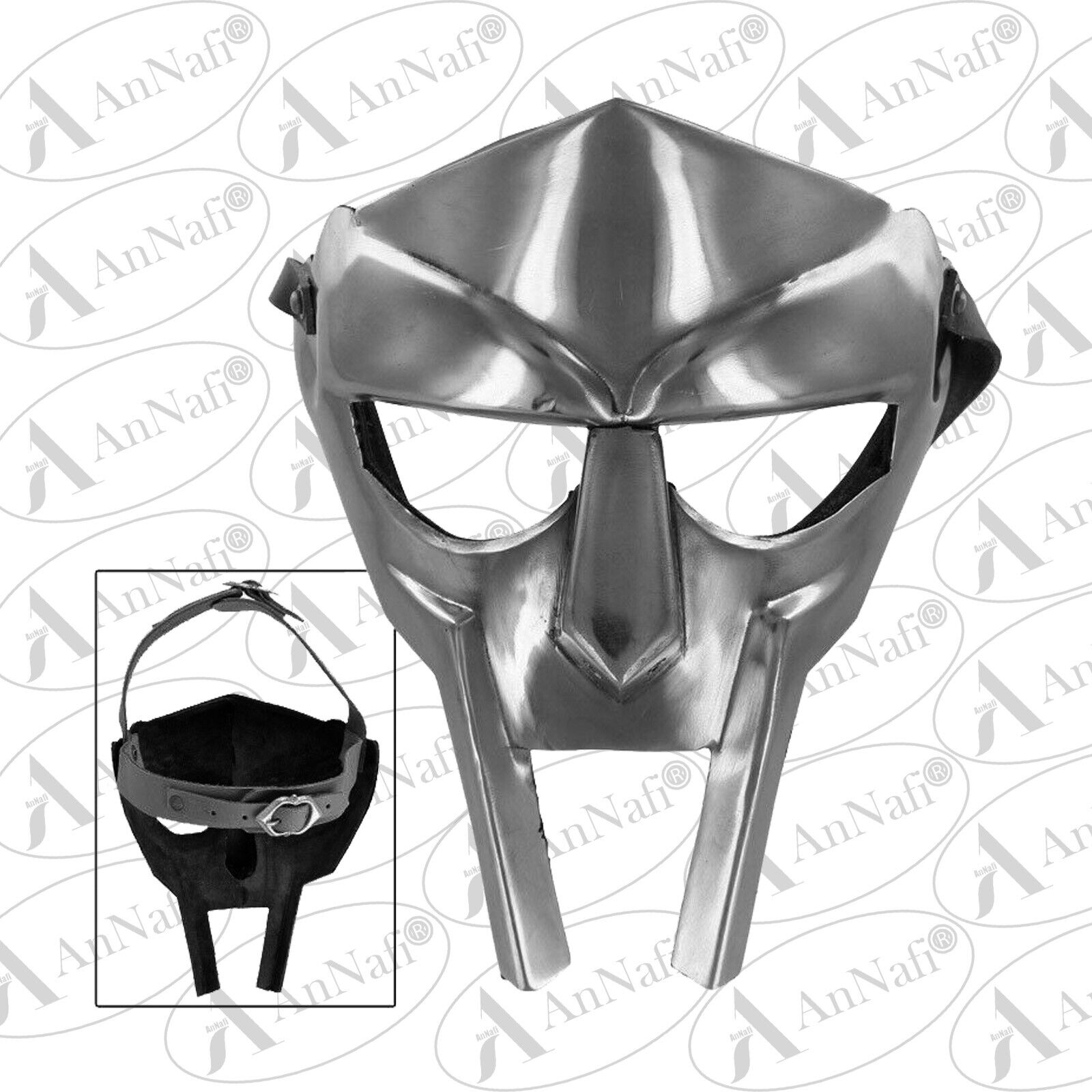 MF Doom Gladiator Mask Madvillain 18g Mild Steel Face Armor Replica Medieval    