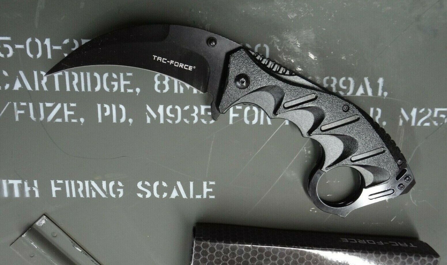 *SPECIAL PRICE* Tac-Force Karambit Assisted Pocket Knife Tactical Hawkbill Claw