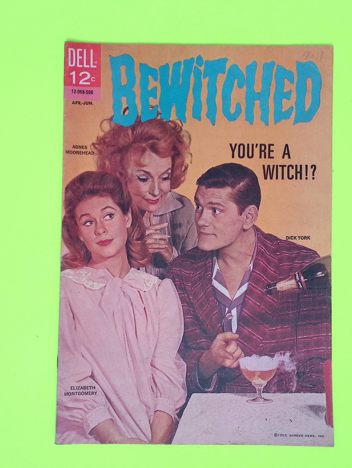 Bewitched #1 1965 Dell Publishing Co. 4.0 Comic Book PR2-7