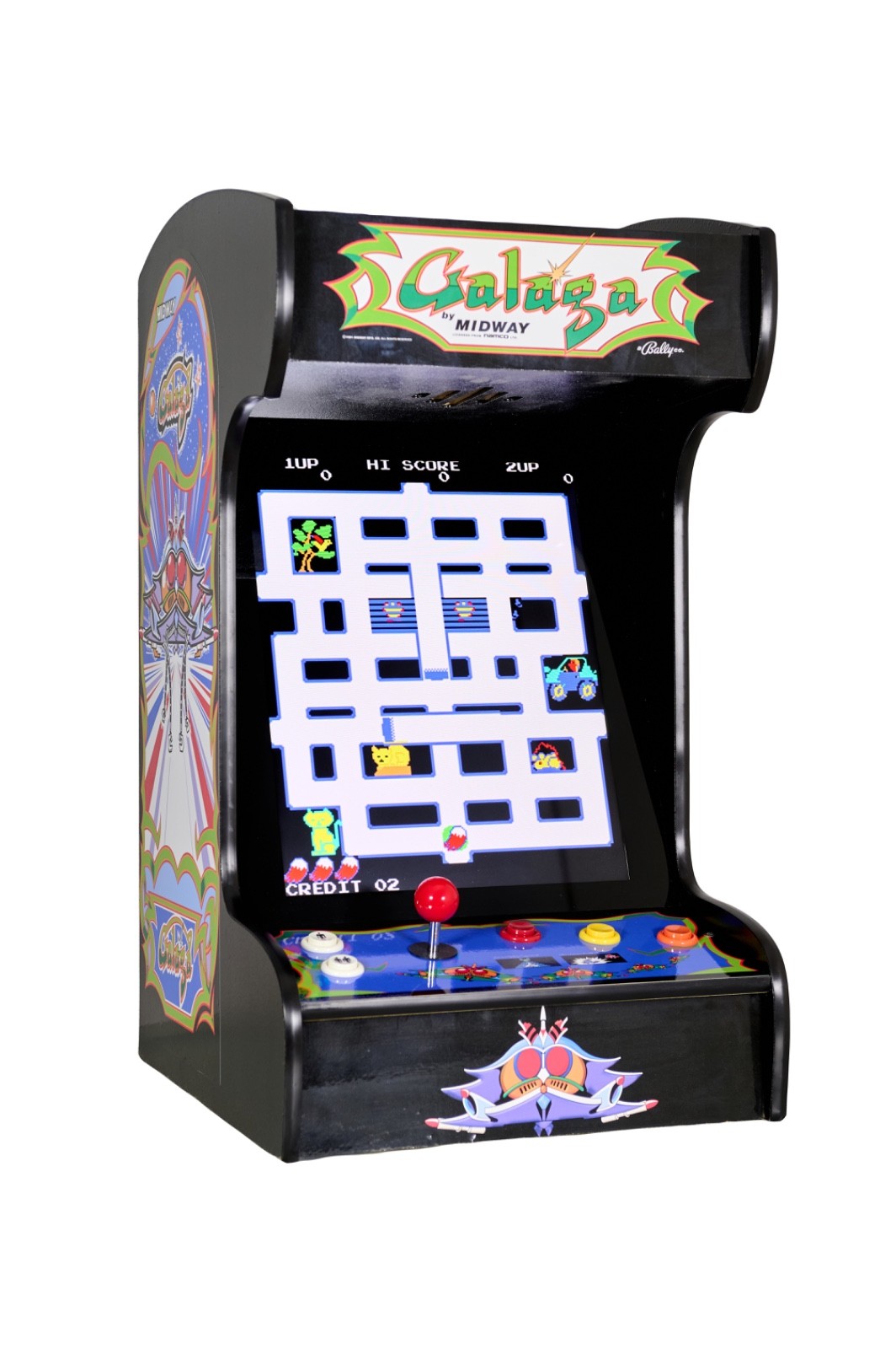 Doc and Pies Arcade Factory Tabletop Arcade - 516 Games (Black)