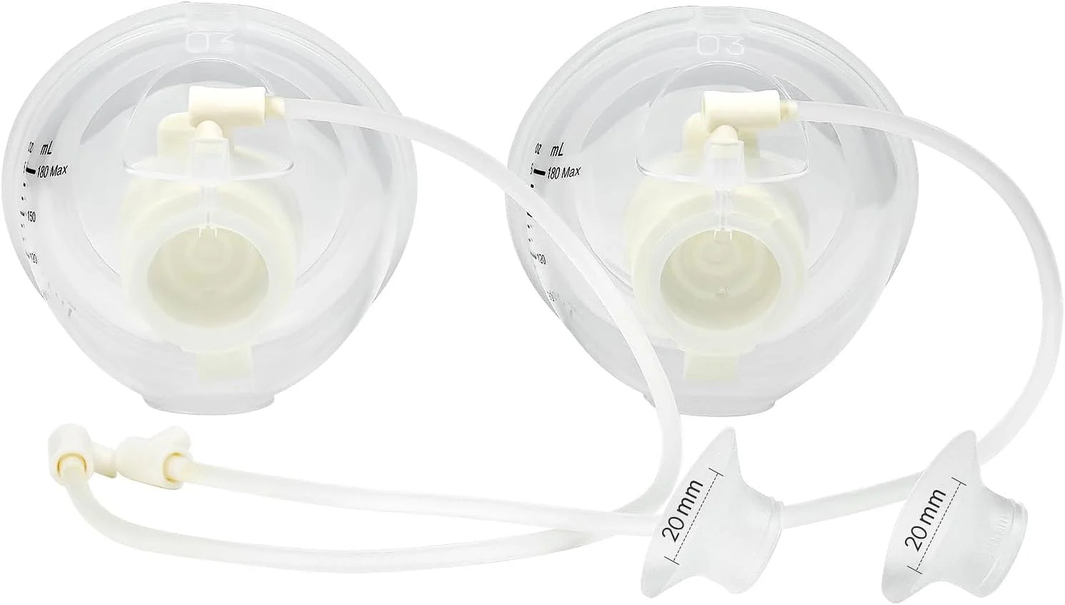 Handsfree Wearable Breastmilk Collection Cups S4, Original Breast Pump Replaceme