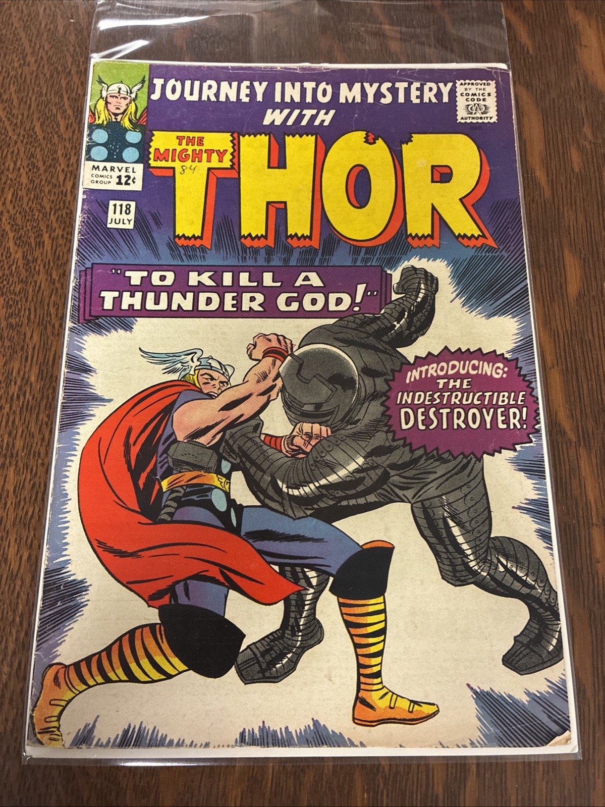 Journey into Mystery #118 (1st App. Destroyer) (Marvel Comics July 1965)