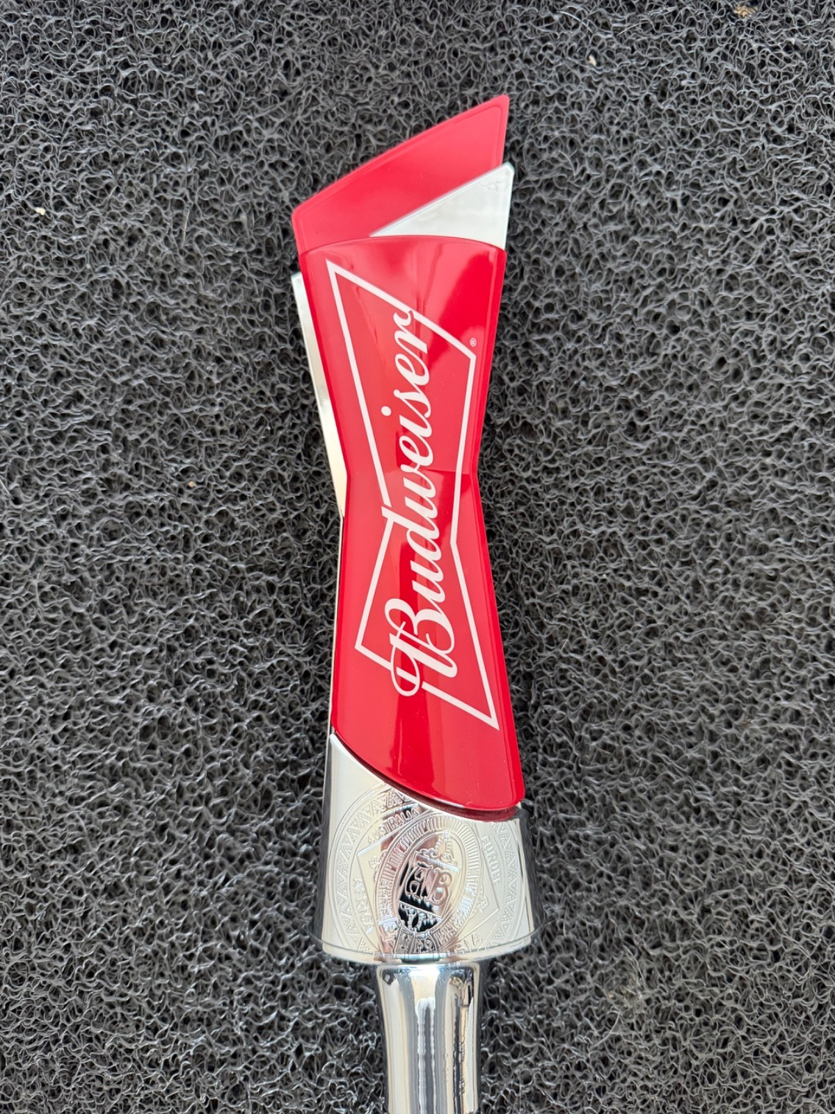 Vintage Budweiser beer tap handle 12”