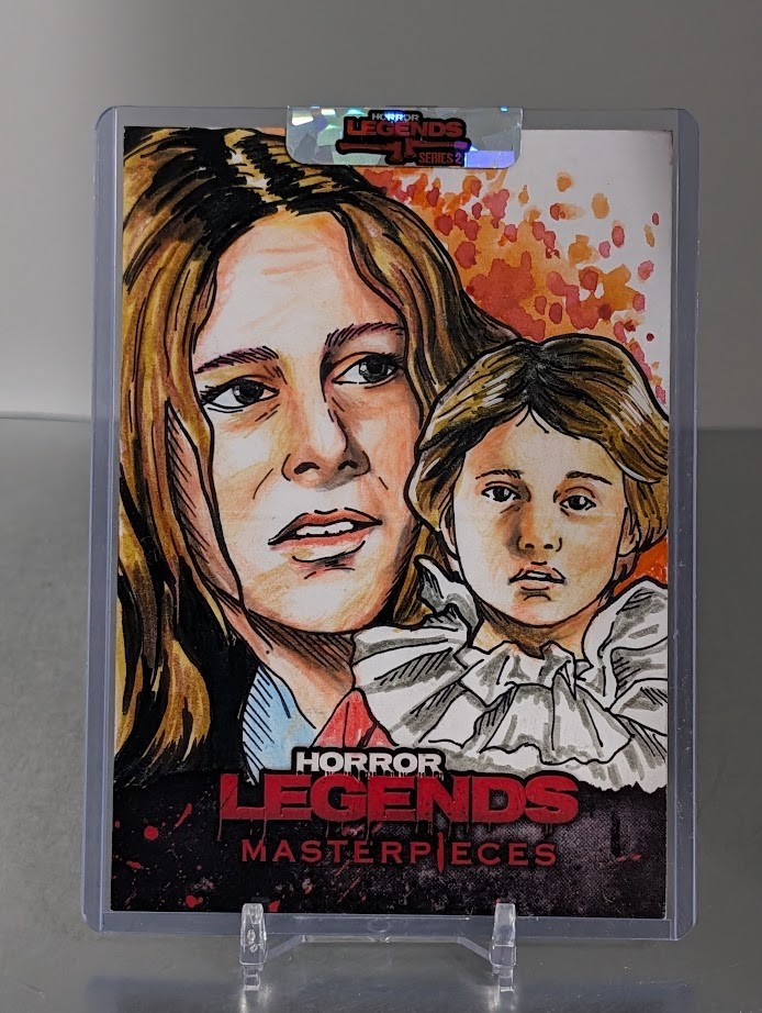 Horror Legends Masterpieces Triple Panel Sketch Card 1/1 Halloween Michael Myers