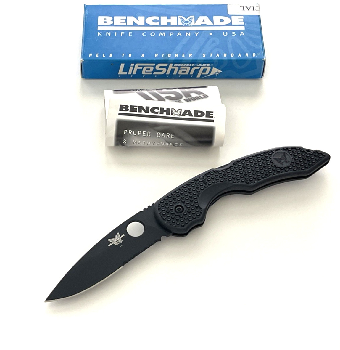 Benchmade 840SBT Ascent Folding Knife ATS-34 BT2 Coated Zytel USA 1998-2000