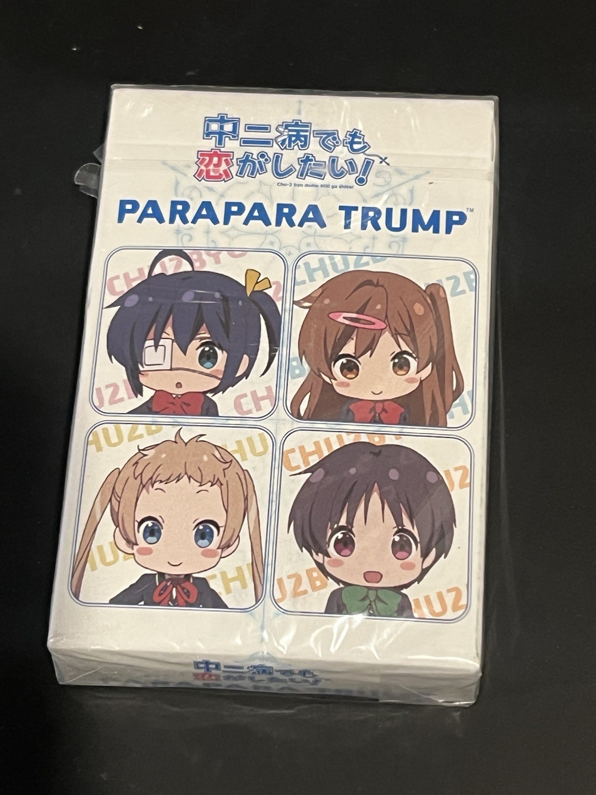 CHUUNIBYOU CHUNIBYO PARAPARA PLAYING CARDS TRUMP KYOANI JAPAN ANIME MANGA
