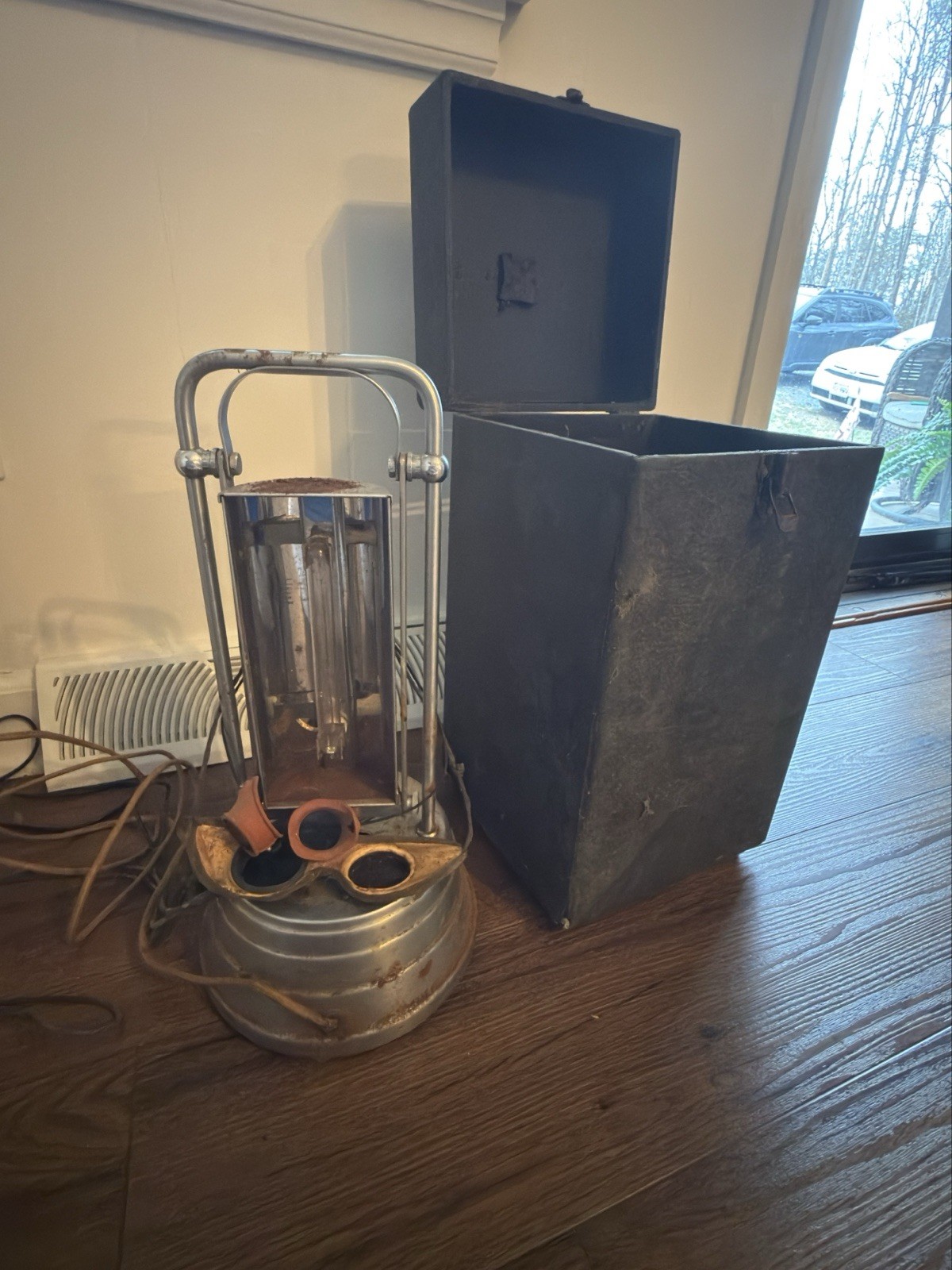 Vintage sun kraft cold quarts lamp 