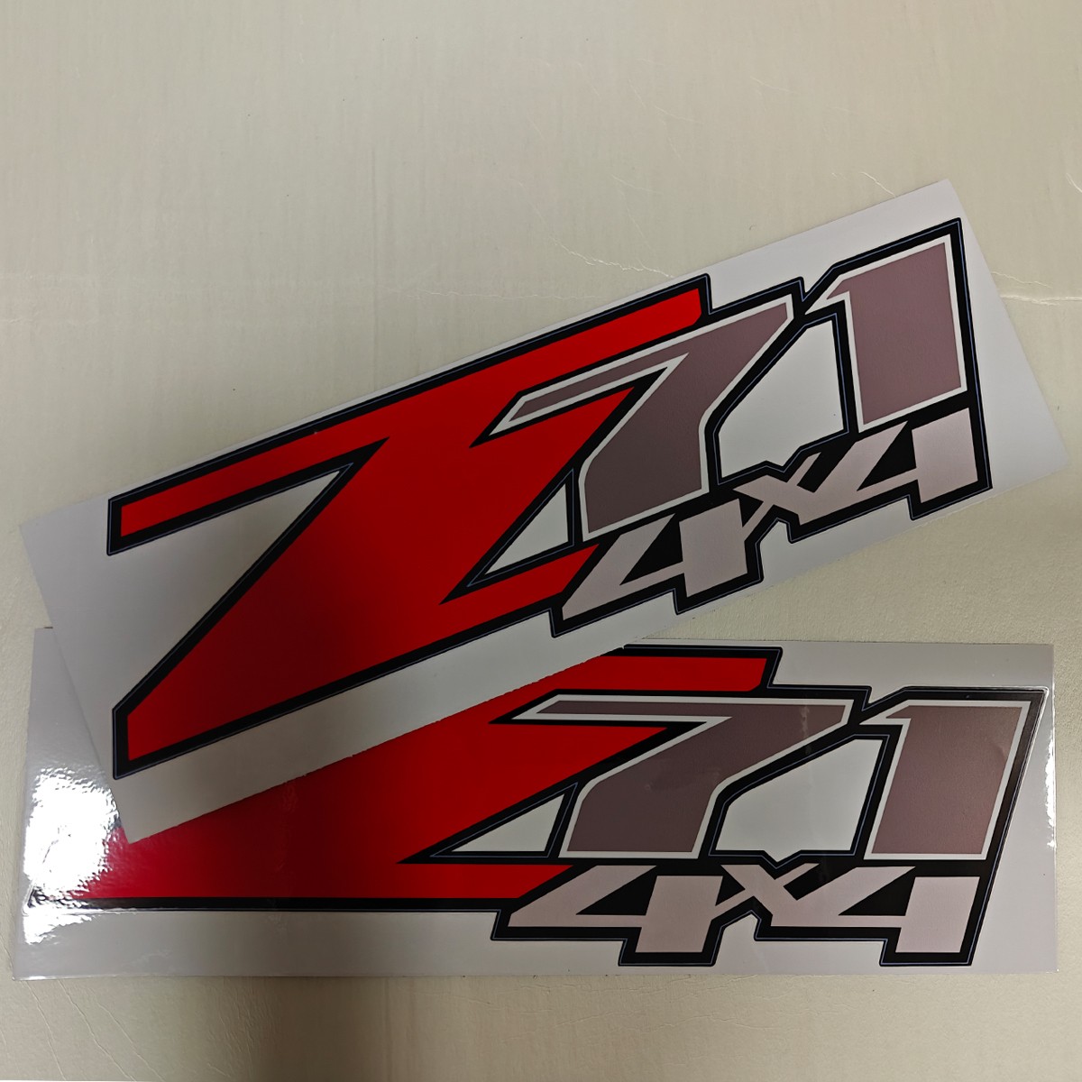 2Pcs For Chevy GMC Z71 4x4 Off Road Truck Bed Decal Stickers 1 Pair 12.5” P806